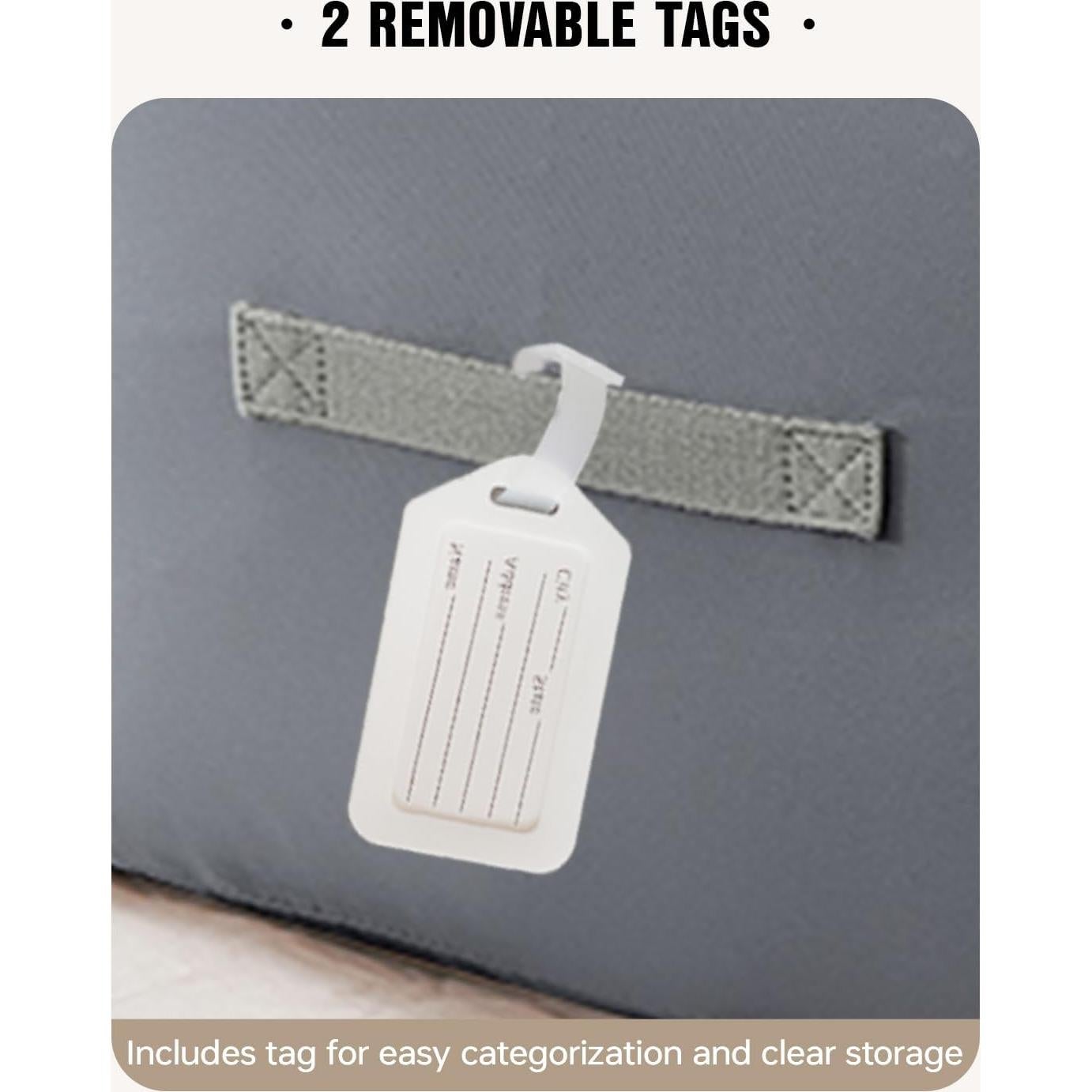 Bolsas de Almacenamiento de Edredones EACHY 2 Pzas XXL/XXXL