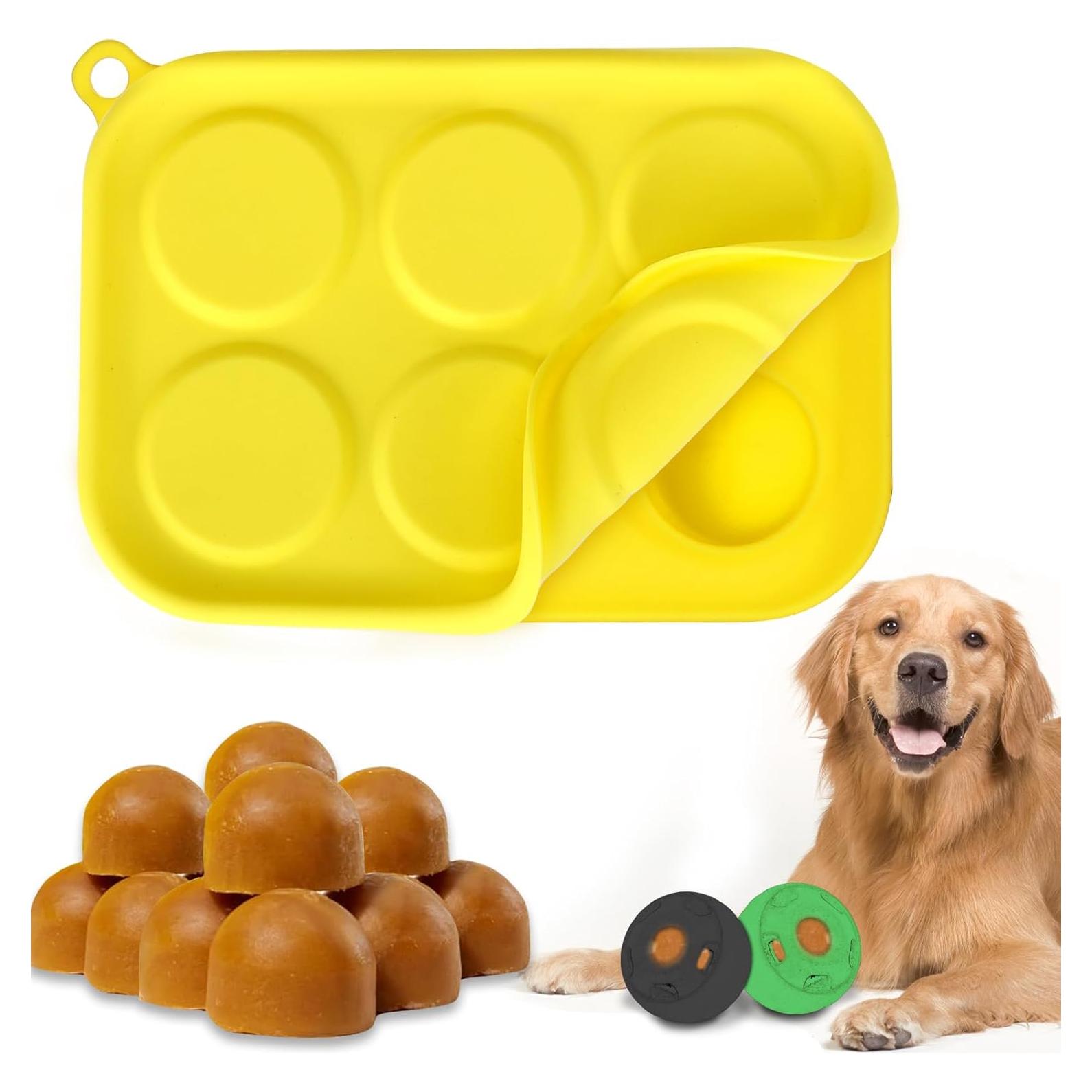 Moldes de golosinas para perros BABORUI 6 cavidades silicona