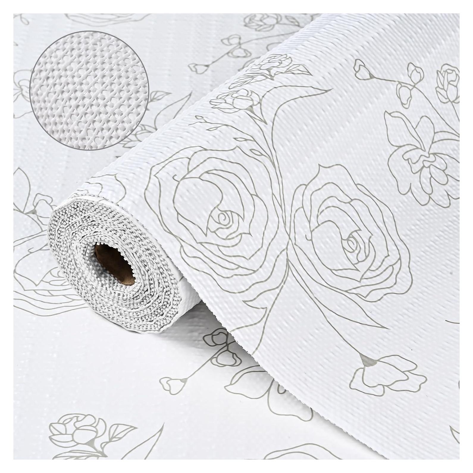 Forro de Cajón Antideslizante Insigoo Floral 30cm x 300cm