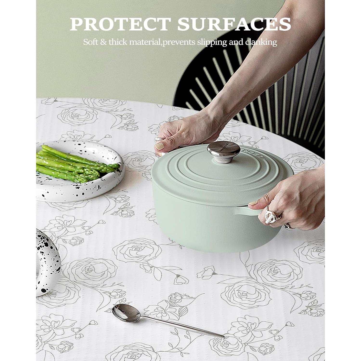 Forro de Cajón Antideslizante Insigoo Floral 30cm x 300cm