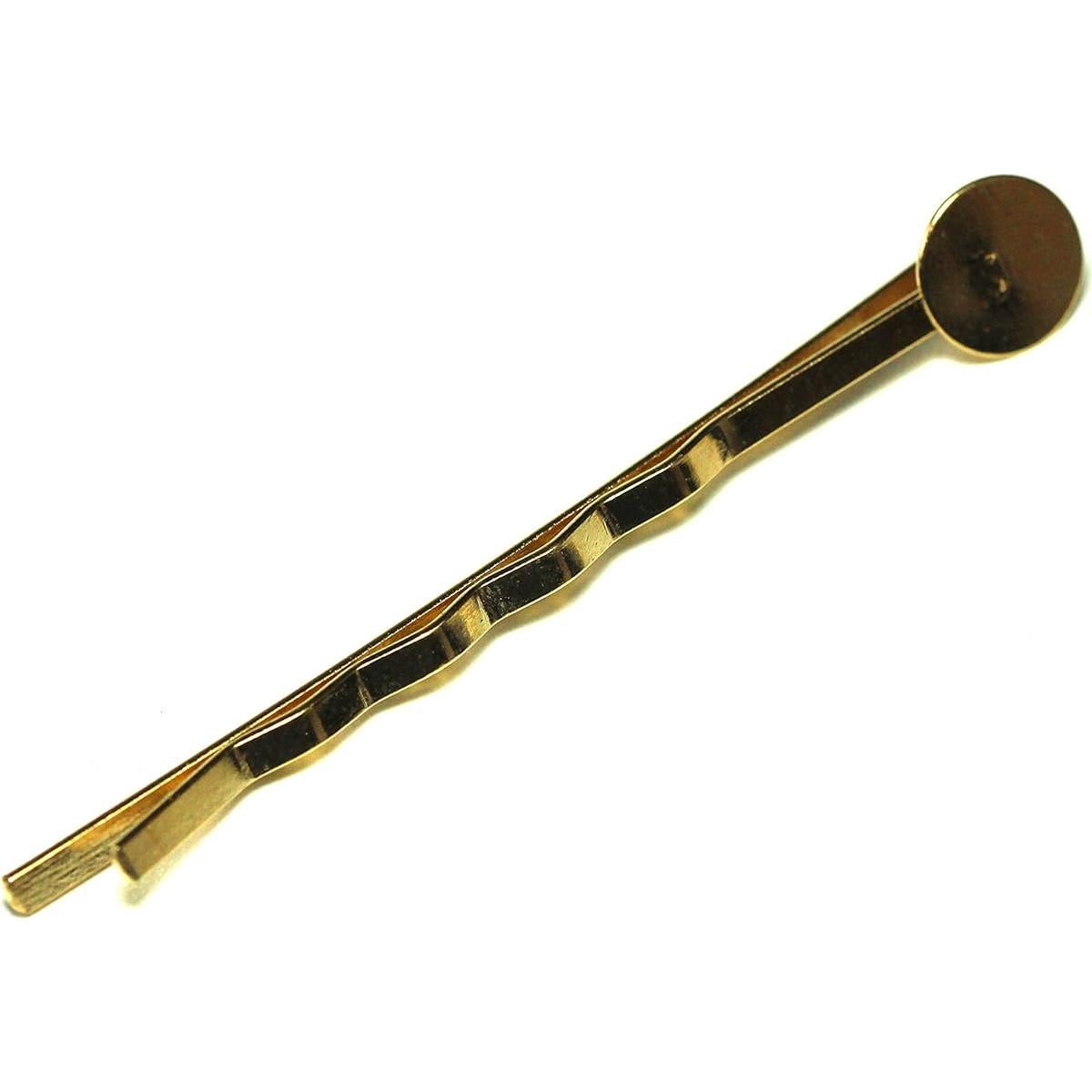 Pinzas para Cabello Oro KC 55mm - 100 Piezas DIY