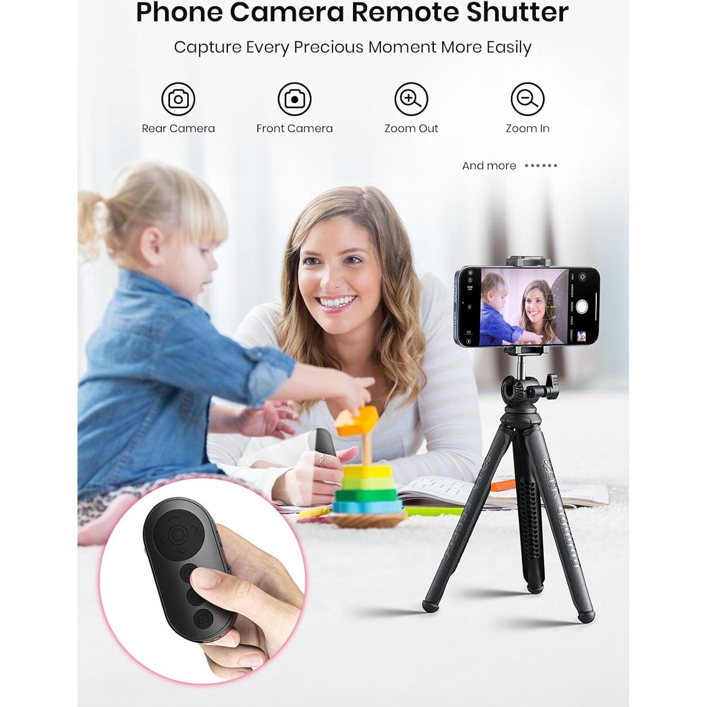 Control Remoto Bluetooth para TikTok y Kindle PakWizz - Negro