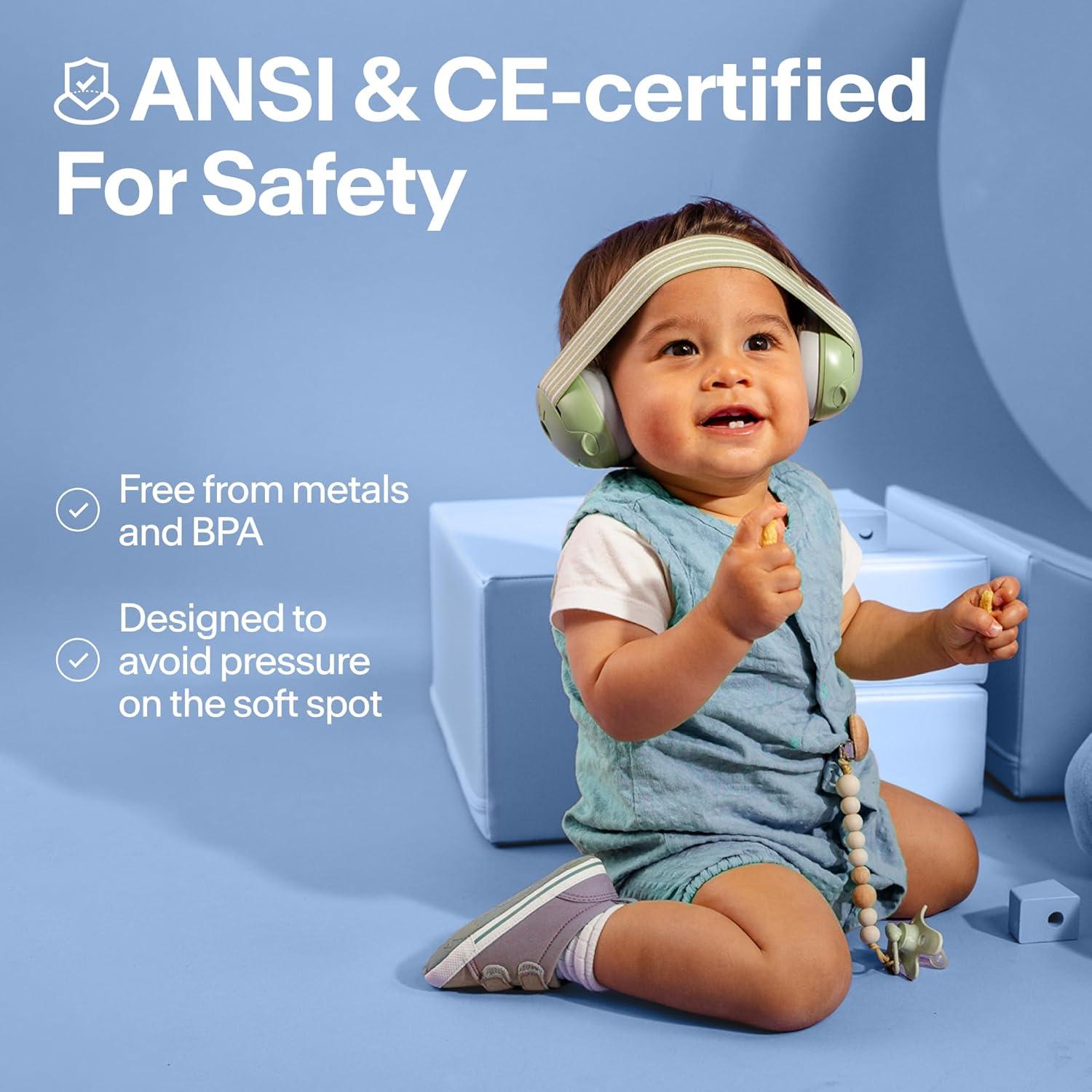 Auriculares de Protección Auditiva Alpine Muffy Baby Azul - 0 a 36 Meses