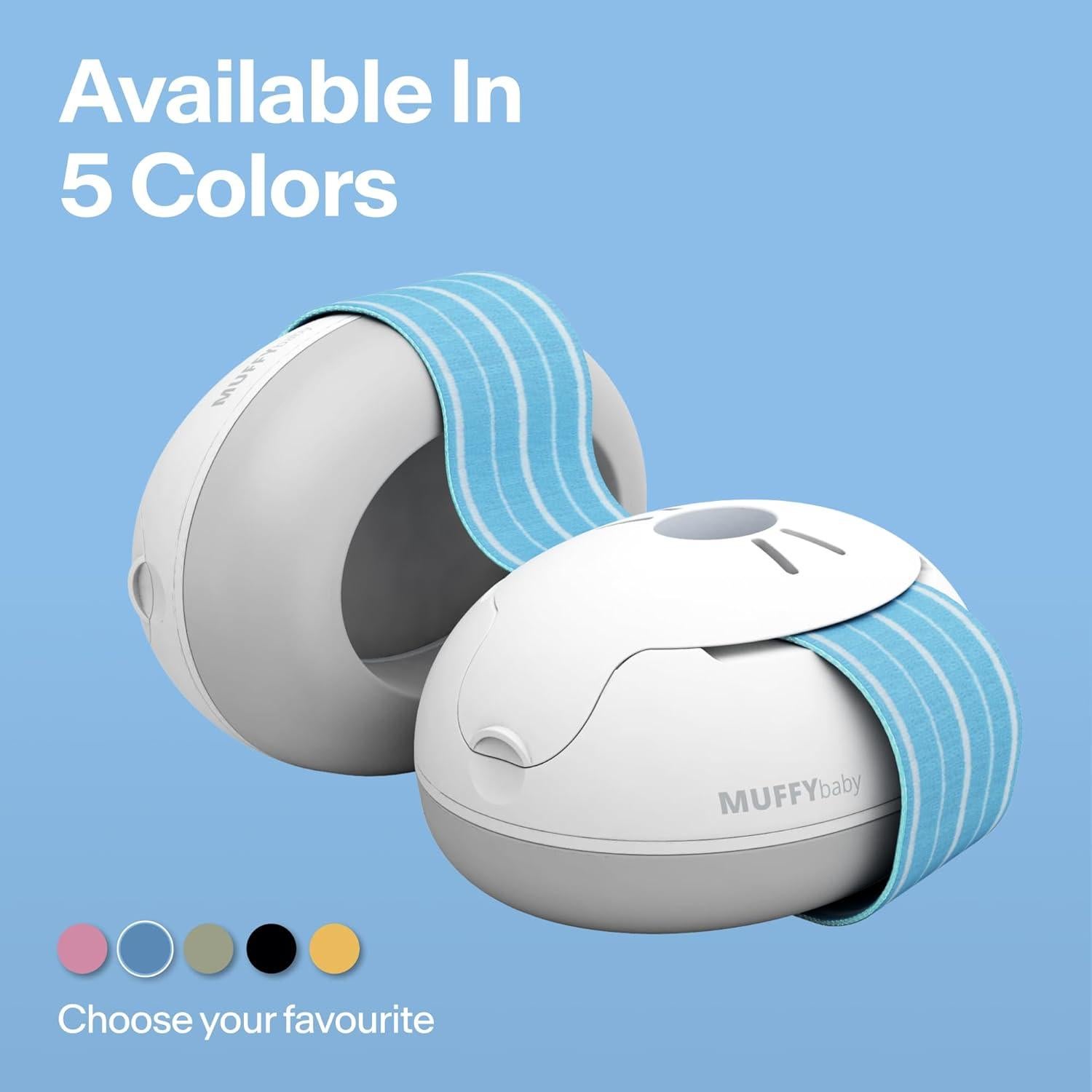 Auriculares de Protección Auditiva Alpine Muffy Baby Azul - 0 a 36 Meses