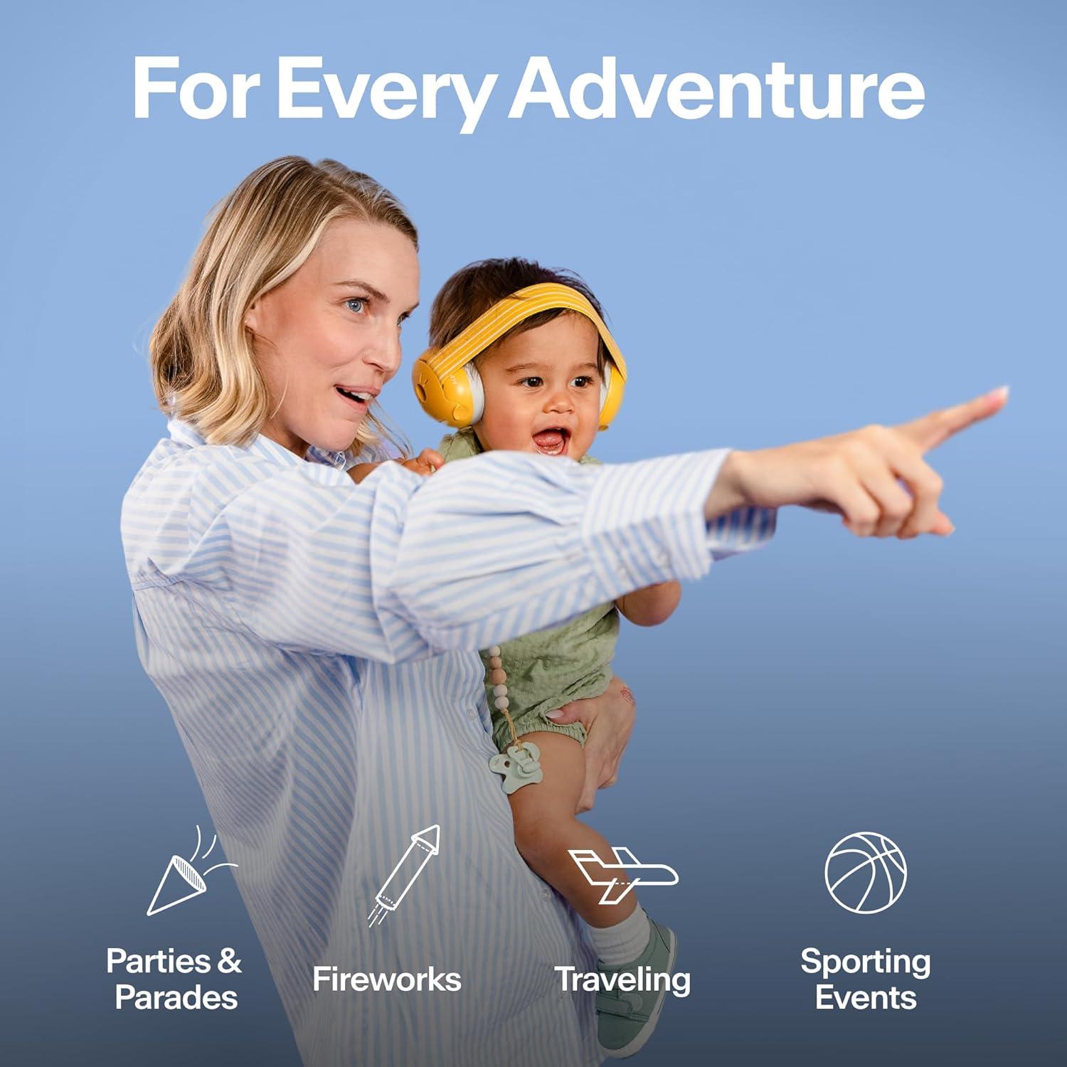 Auriculares de Protección Auditiva Alpine Muffy Baby Azul - 0 a 36 Meses