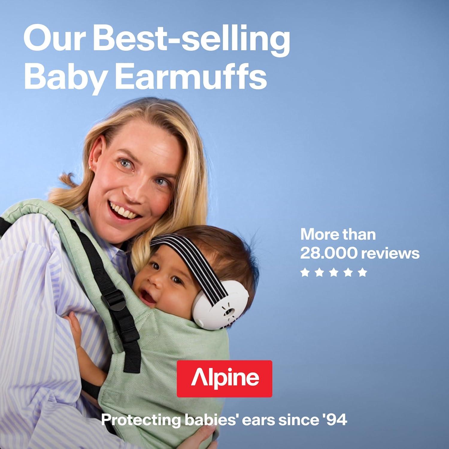 Auriculares de Protección Auditiva Alpine Muffy Baby Azul - 0 a 36 Meses