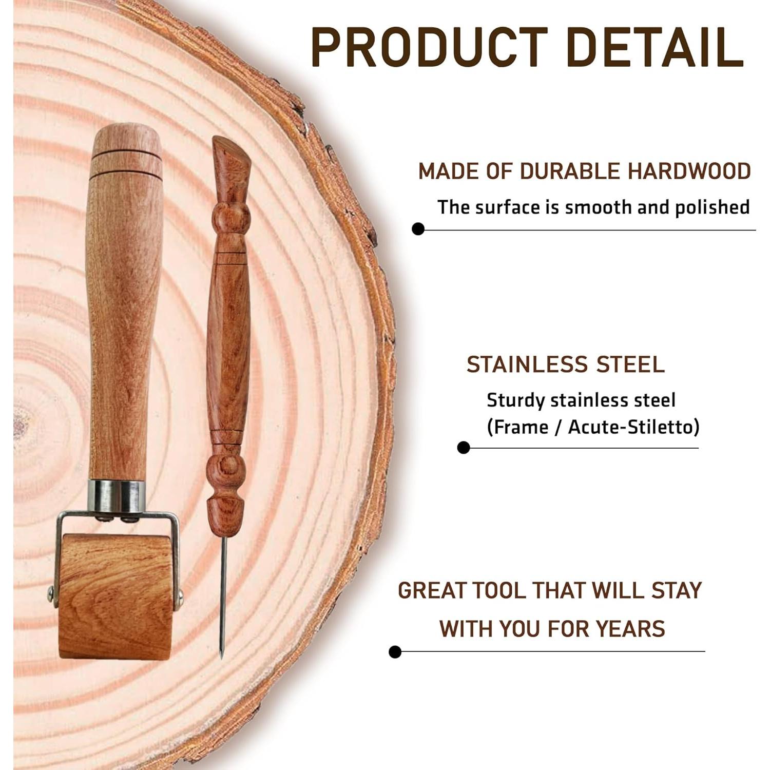 Rodillo de Costura Savina y Stiletto - Herramientas de Acolchado