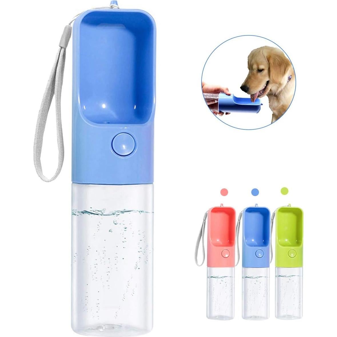 Botella de Agua para Perros Sofunii 450ml a Prueba de Fugas