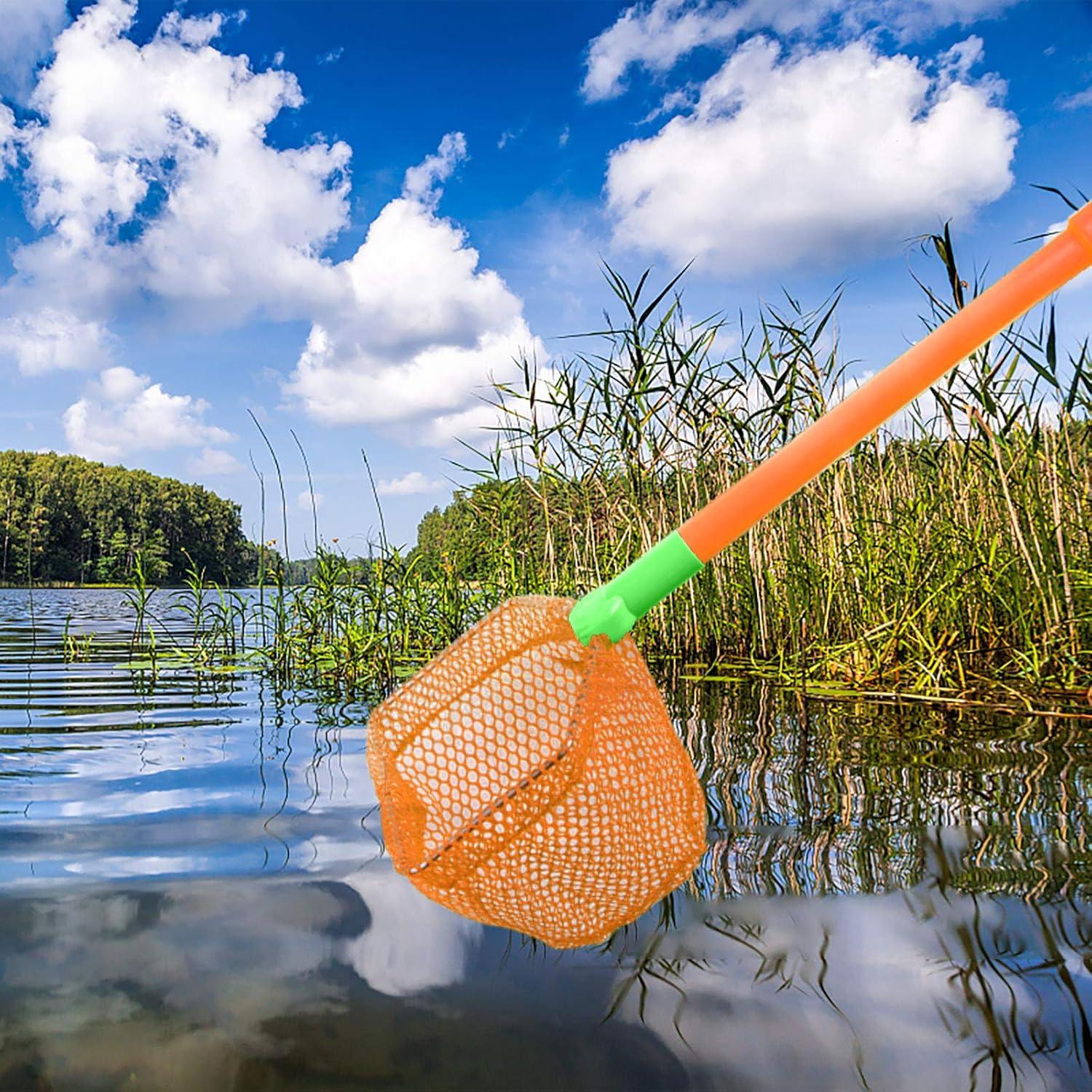 Redes de Mariposas Coopay 2 Piezas Azul Naranja para Pesca