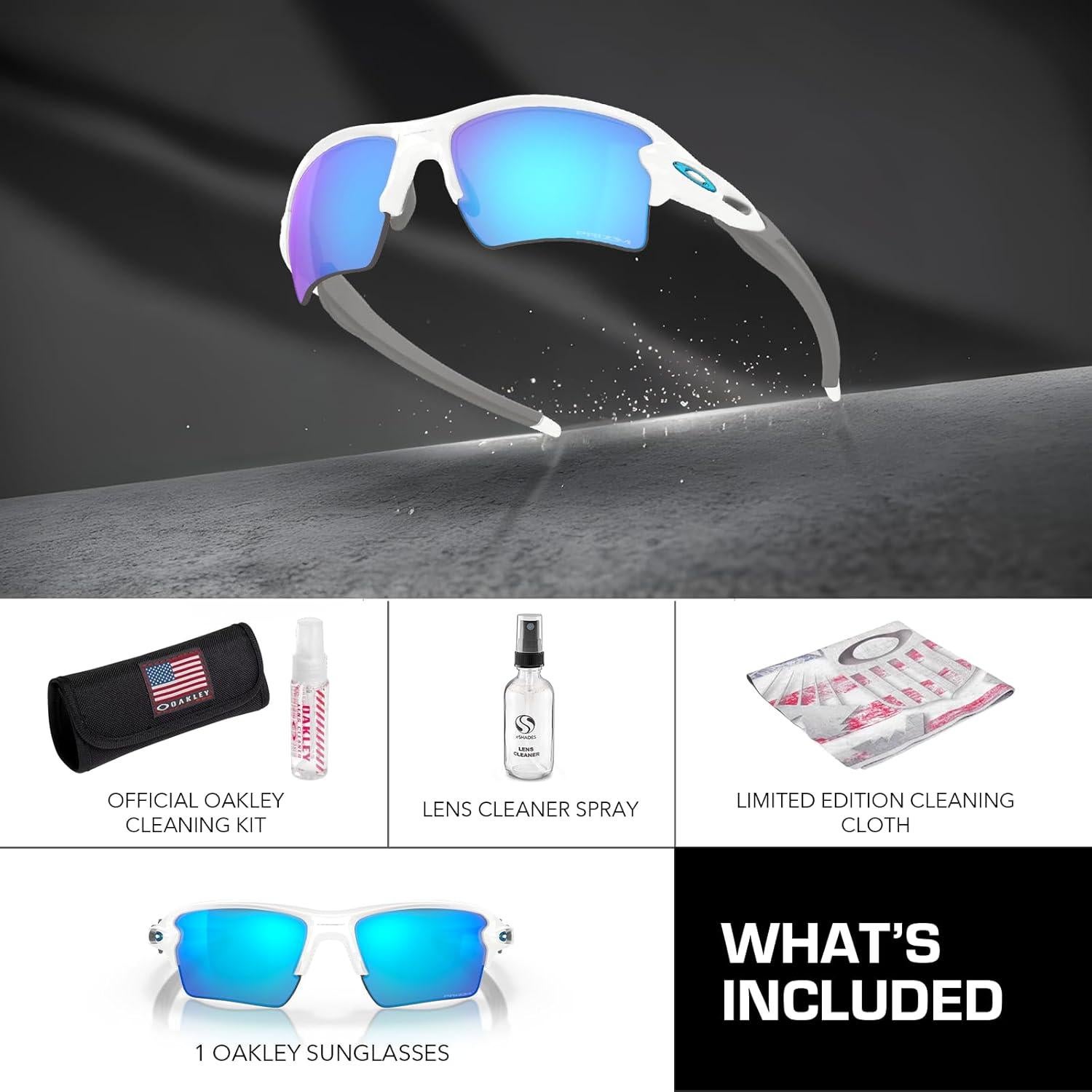 Gafas de Sol Oakley Flak 2.0 XL Rectangulares Prizm Zafiro