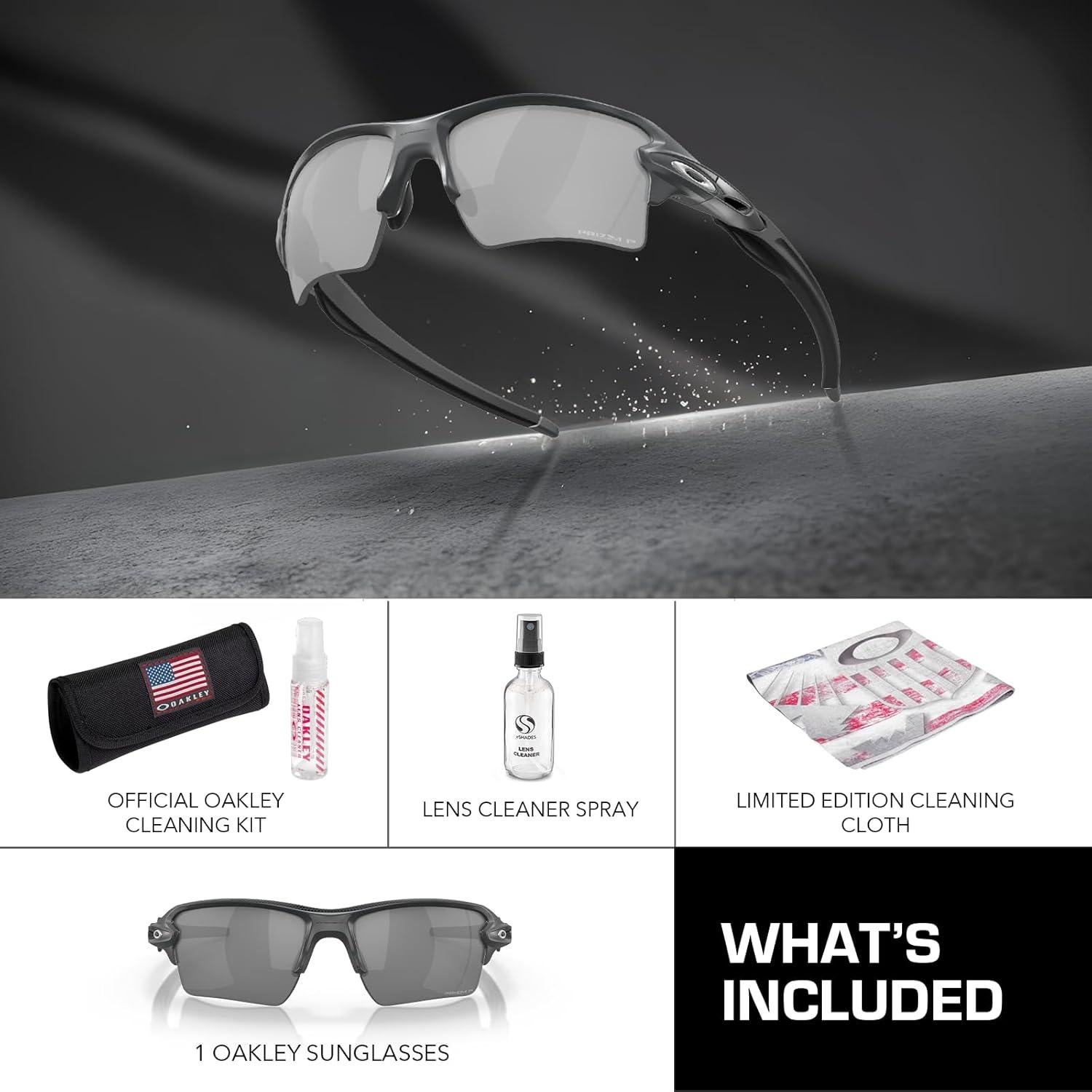 Gafas de Sol Oakley Flak 2.0 XL Carbono Prizm Negro Polarizado