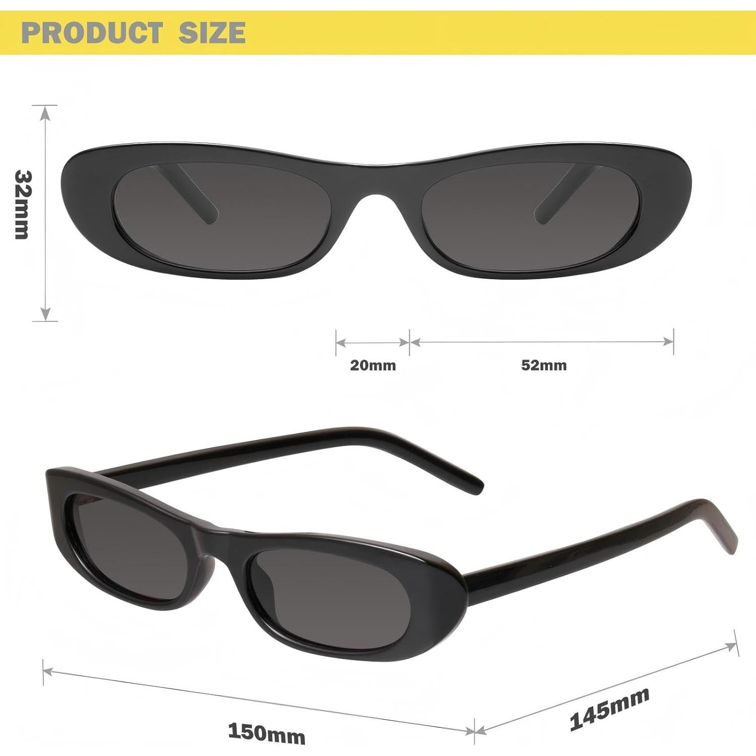 Gafas de sol Mosanana MS52357 ojo de gato UV400 para mujeres