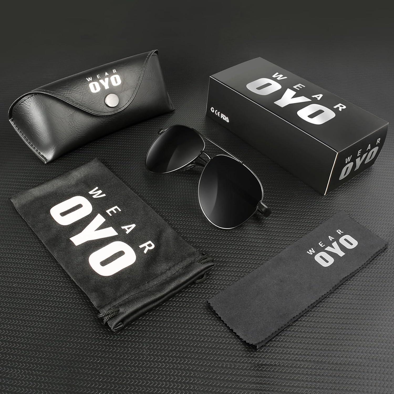 Gafas de sol polarizadas WEAROYO UV400 para hombres y mujeres