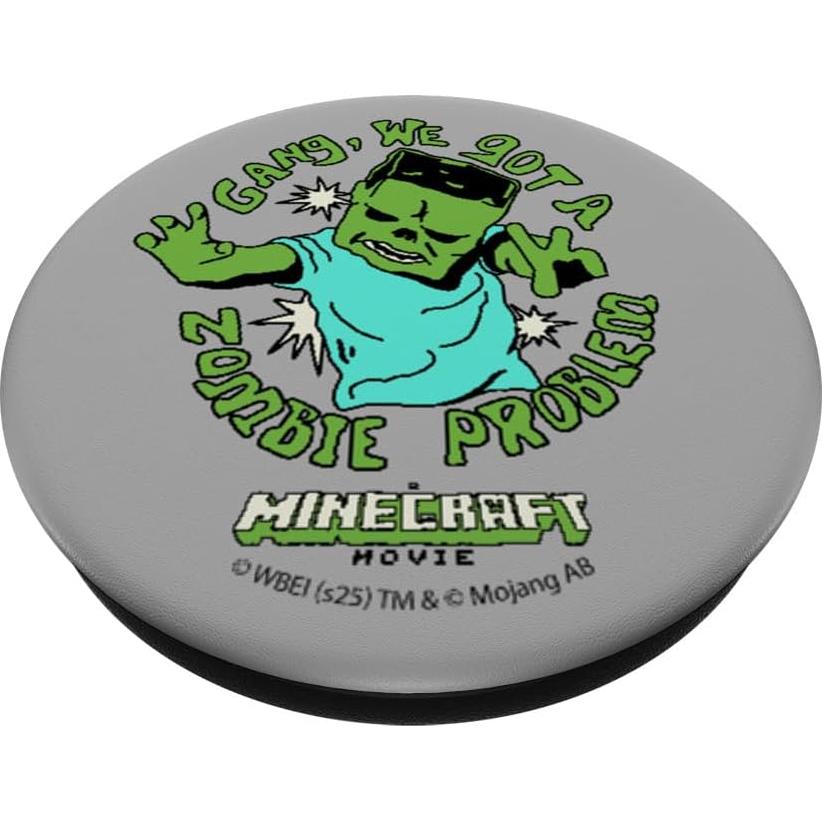 PopSockets Adhesivo PopGrip Minecraft Zombis 10.9x8.6cm