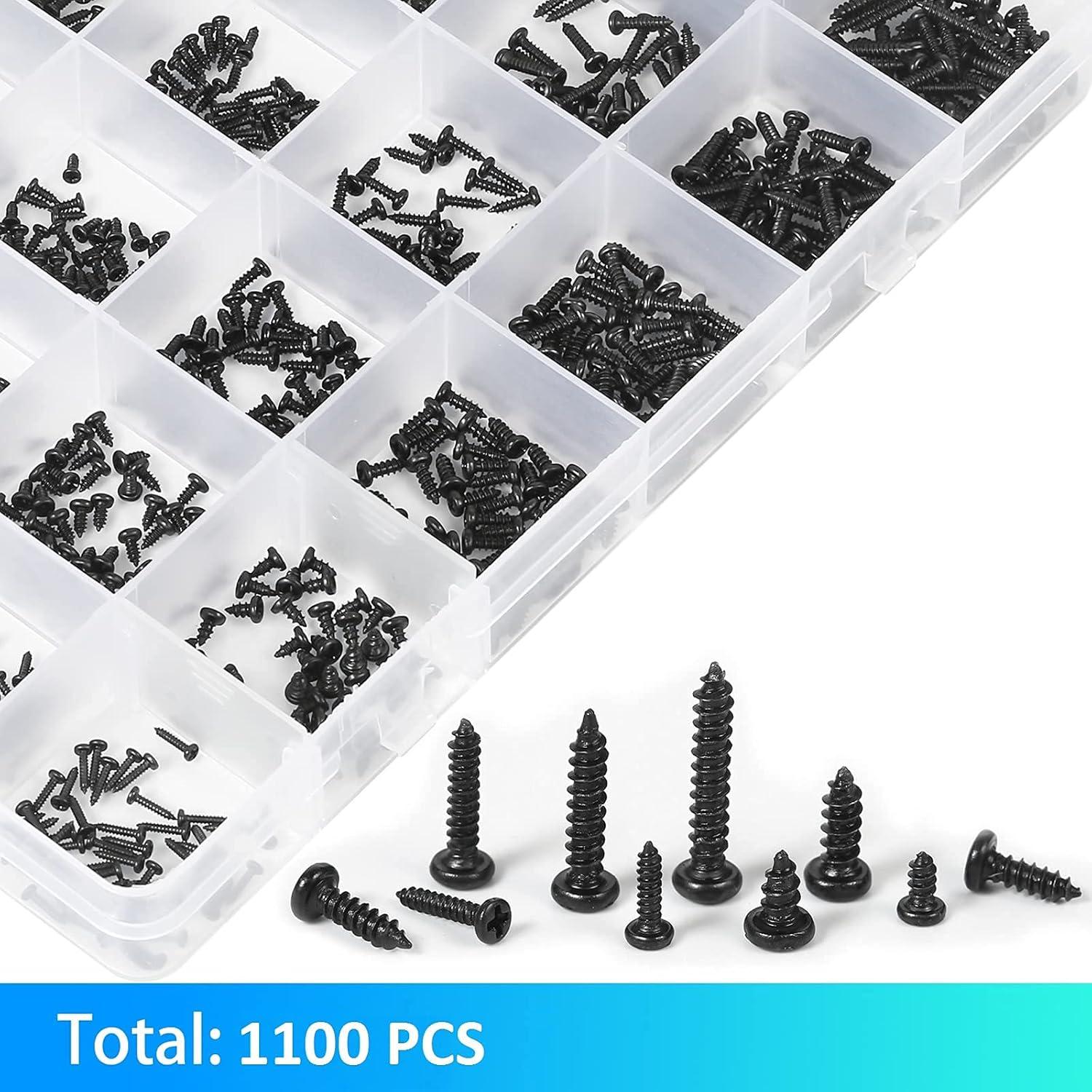 Kit de Tornillos MEIYYJ 1100 Piezas para Laptop M1.2 a M2