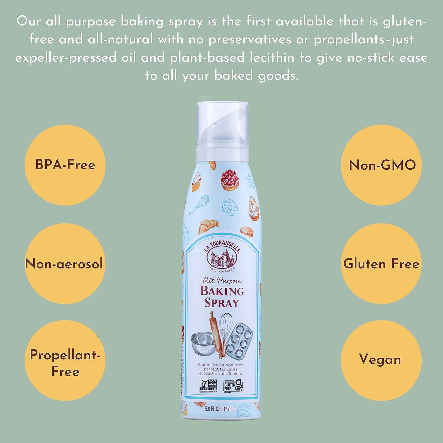 Spray para Hornear Todo Uso La Tourangelle 147 ML Sin Gluten