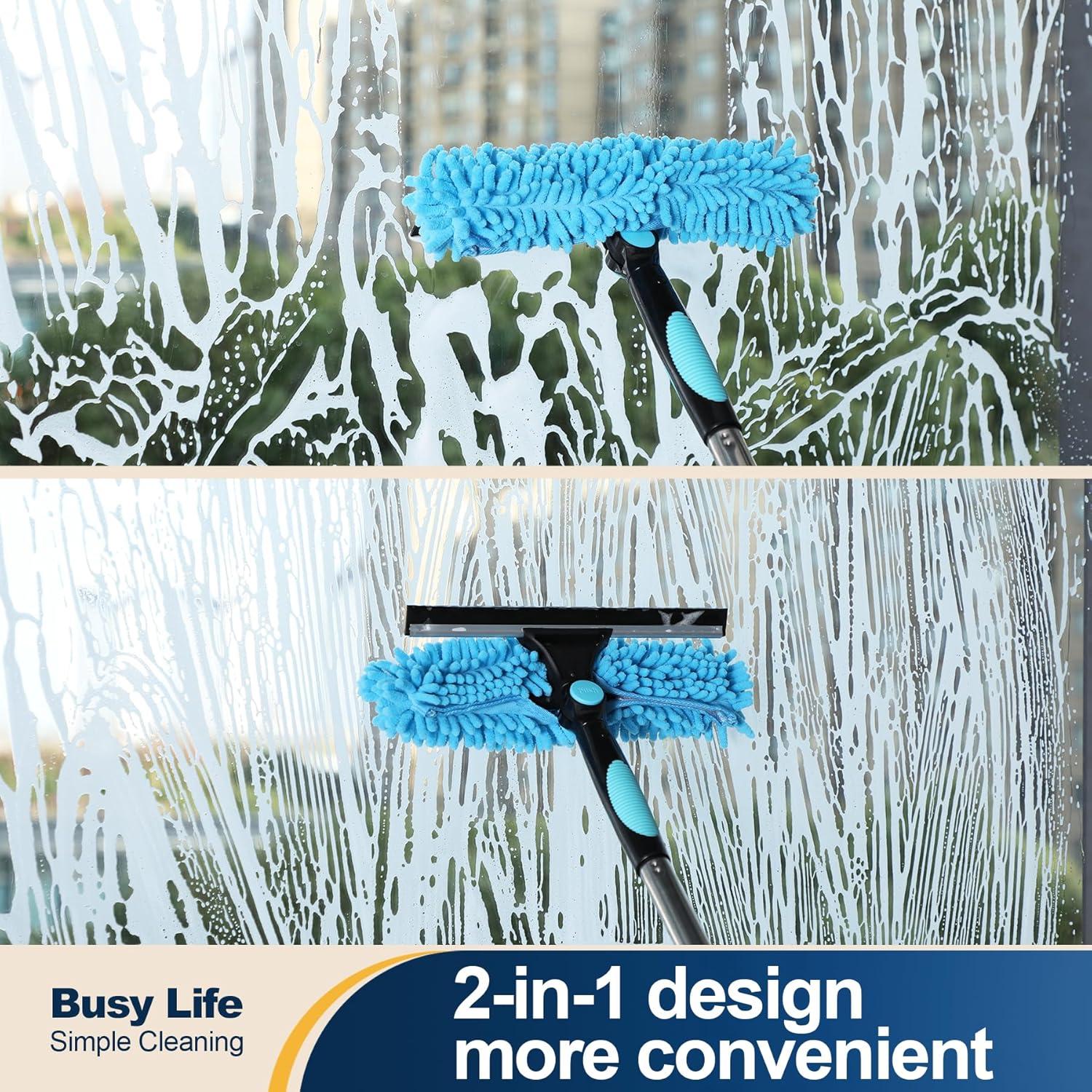 Limpiaparabrisas y Raspador 2-en-1 Yocada 165 cm Ajustable