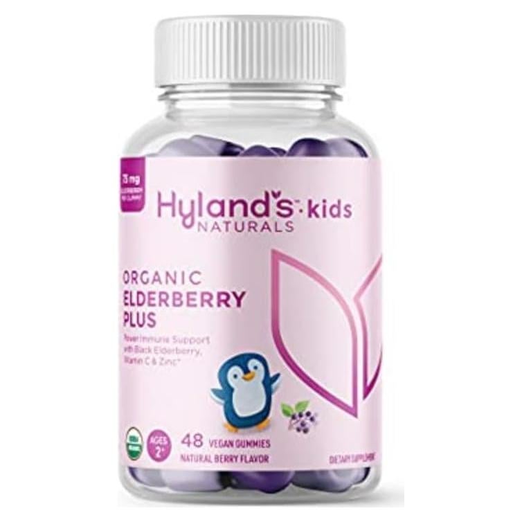 Gomitas Orgánicas Hyland's Plus para Niños 48 Unidades Zinc Vitamina C