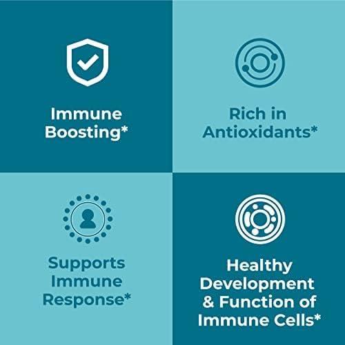 Gomitas Orgánicas Hyland's Plus para Niños 48 Unidades Zinc Vitamina C