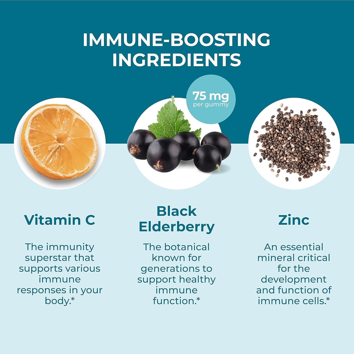 Gomitas Orgánicas Hyland's Plus para Niños 48 Unidades Zinc Vitamina C