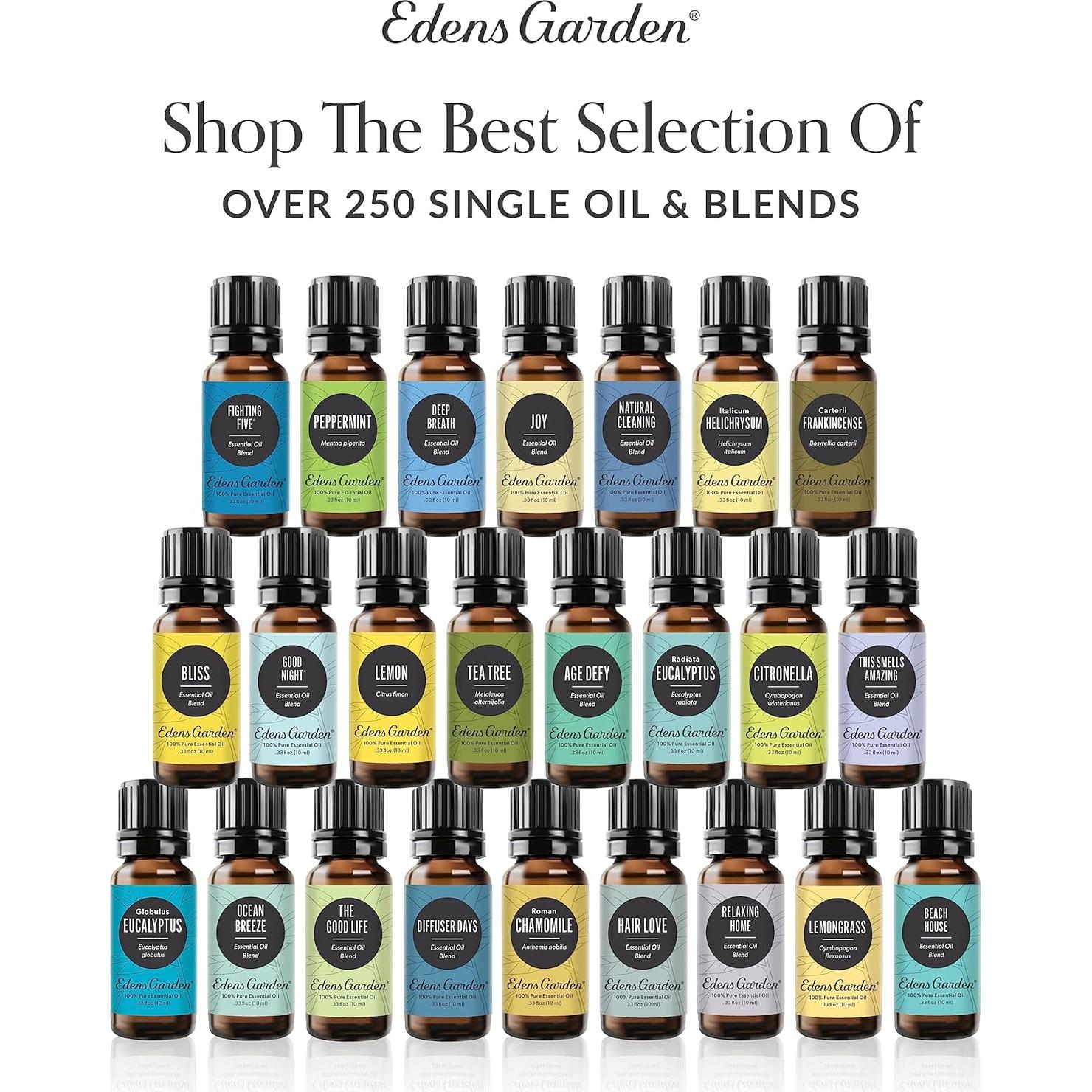 Aceite Esencial 100% Puro Edens Garden 10 ml Aromaterapia