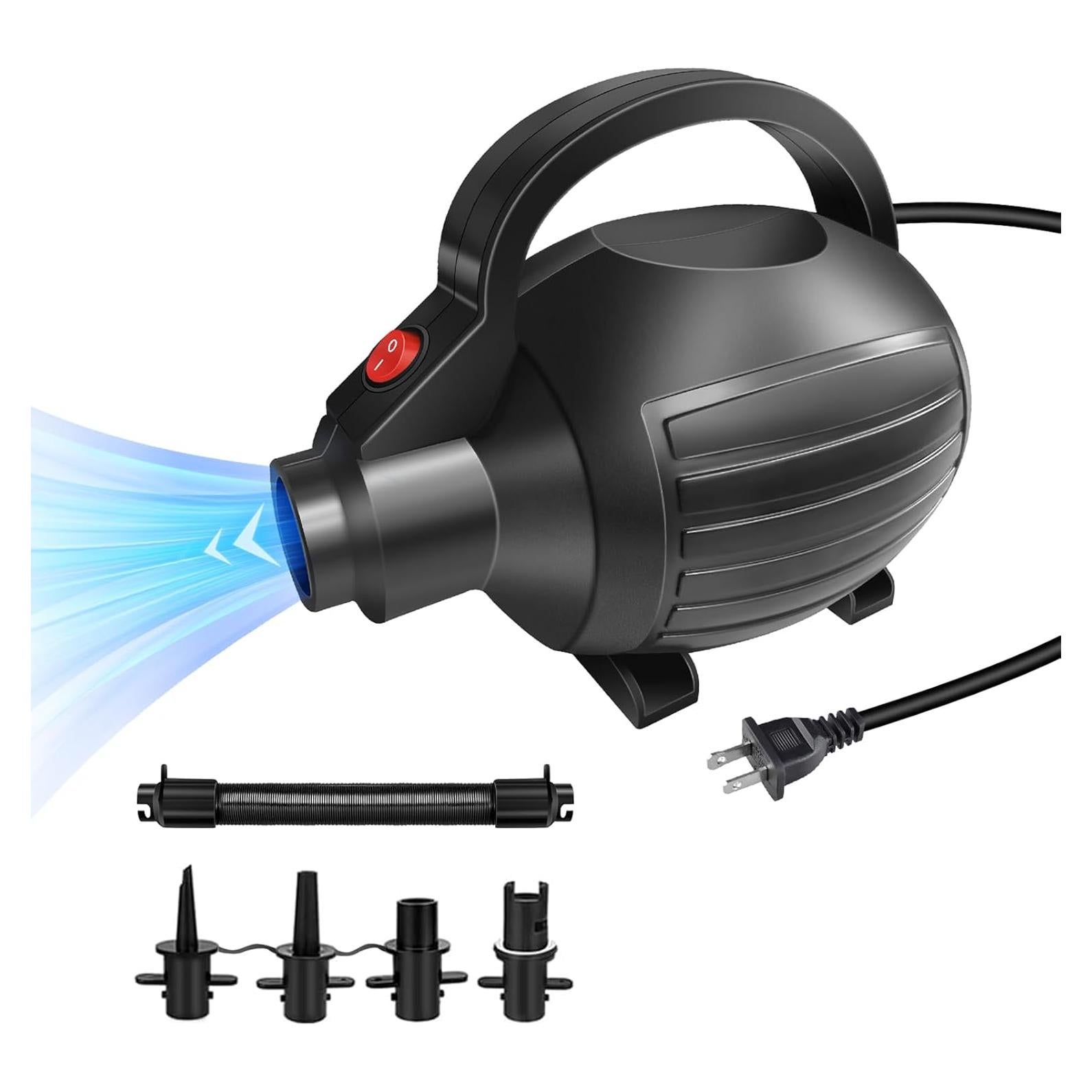 Bomba de Aire Eléctrica VOFiTNY 600W Inflar/Desinflar Rápido