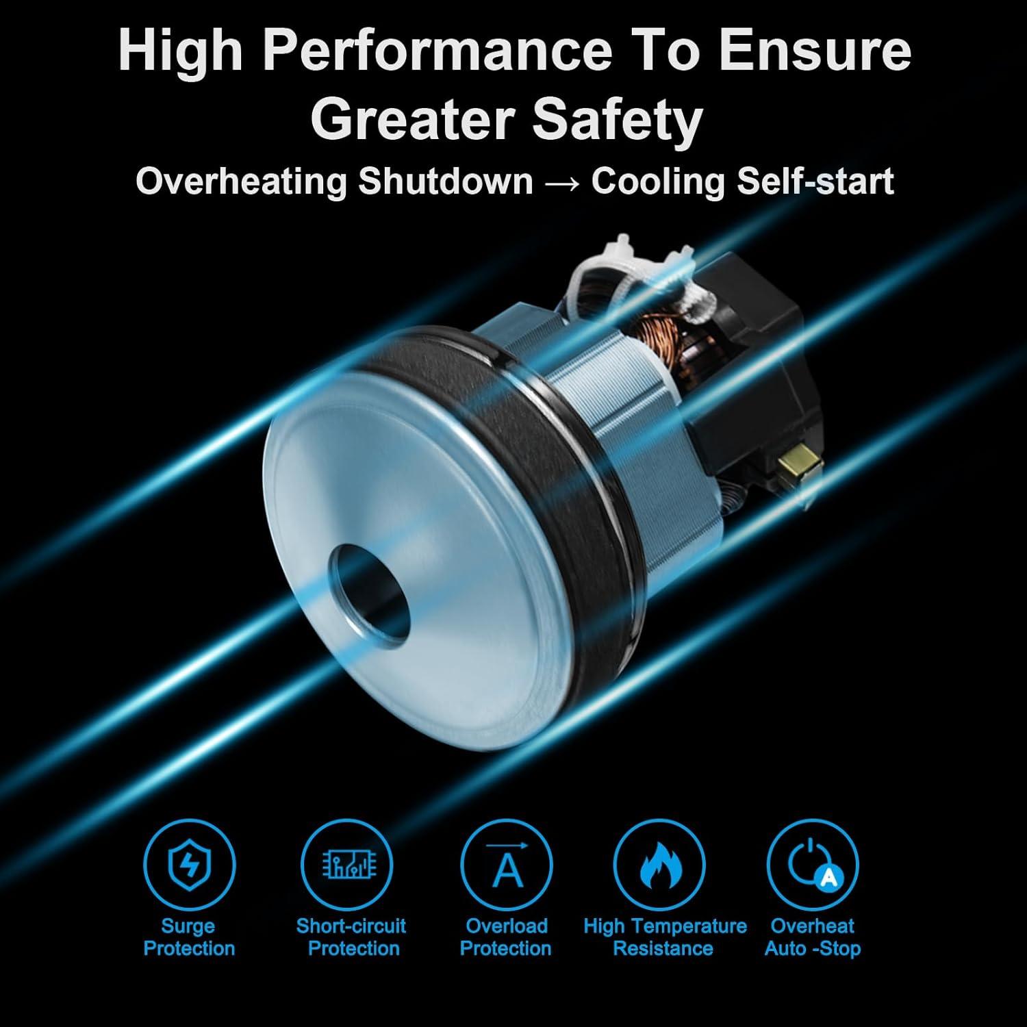 Bomba de Aire Eléctrica VOFiTNY 600W Inflar/Desinflar Rápido