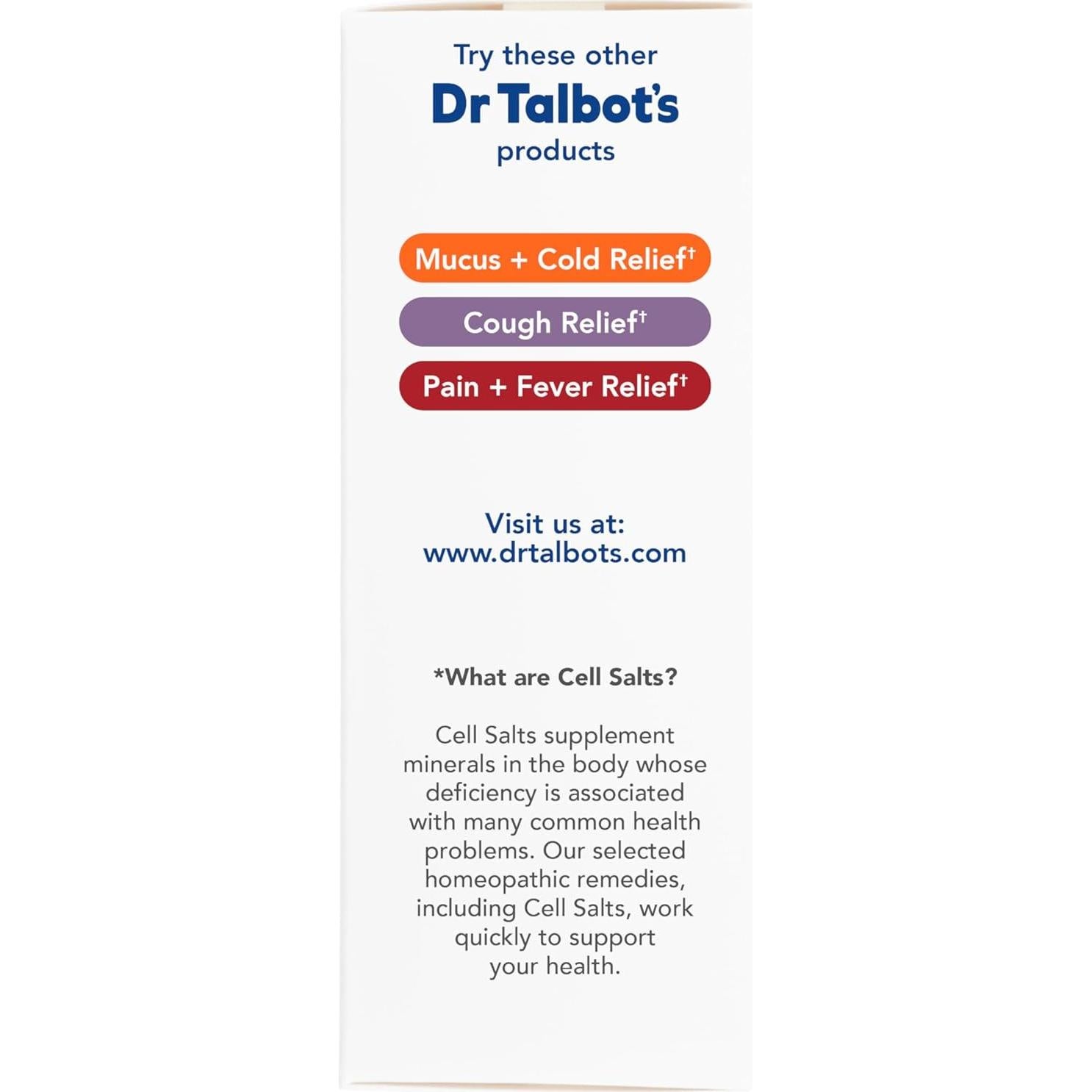 Alivio de Alergias para Niños Dr. Talbot 118 ml Sabor Uva