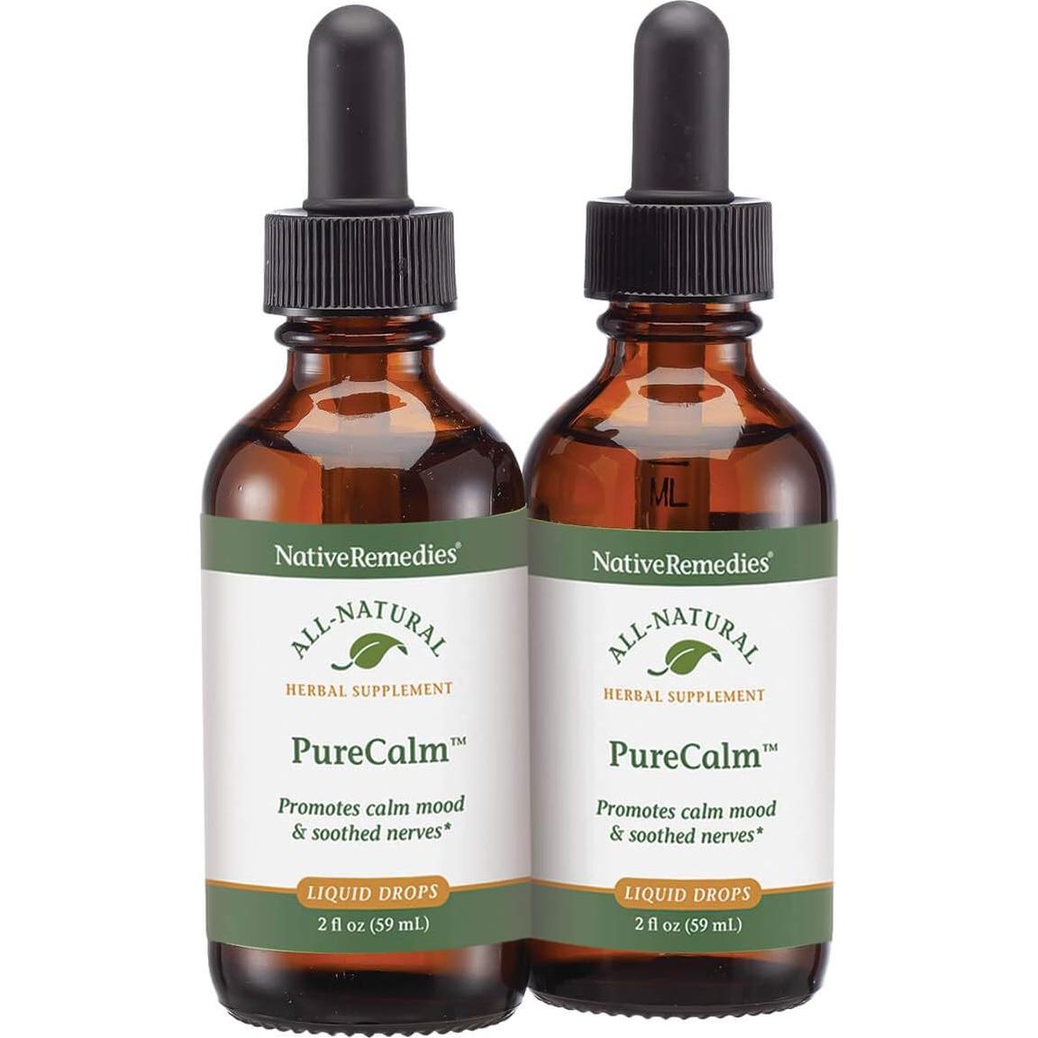 Suplemento Herbal PureCalm Native Remedies 2 Unidades