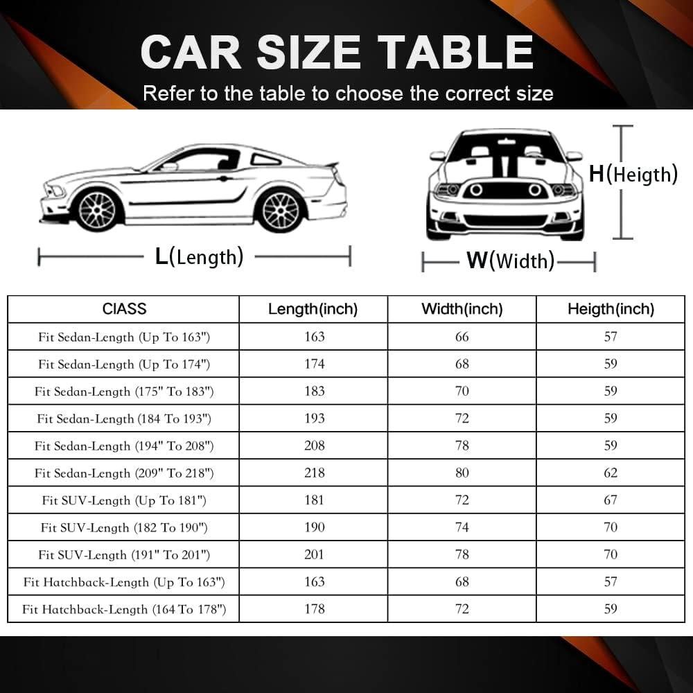 Cubierta SUV GUNHYI YM Impermeable Ajuste Universal 460cm