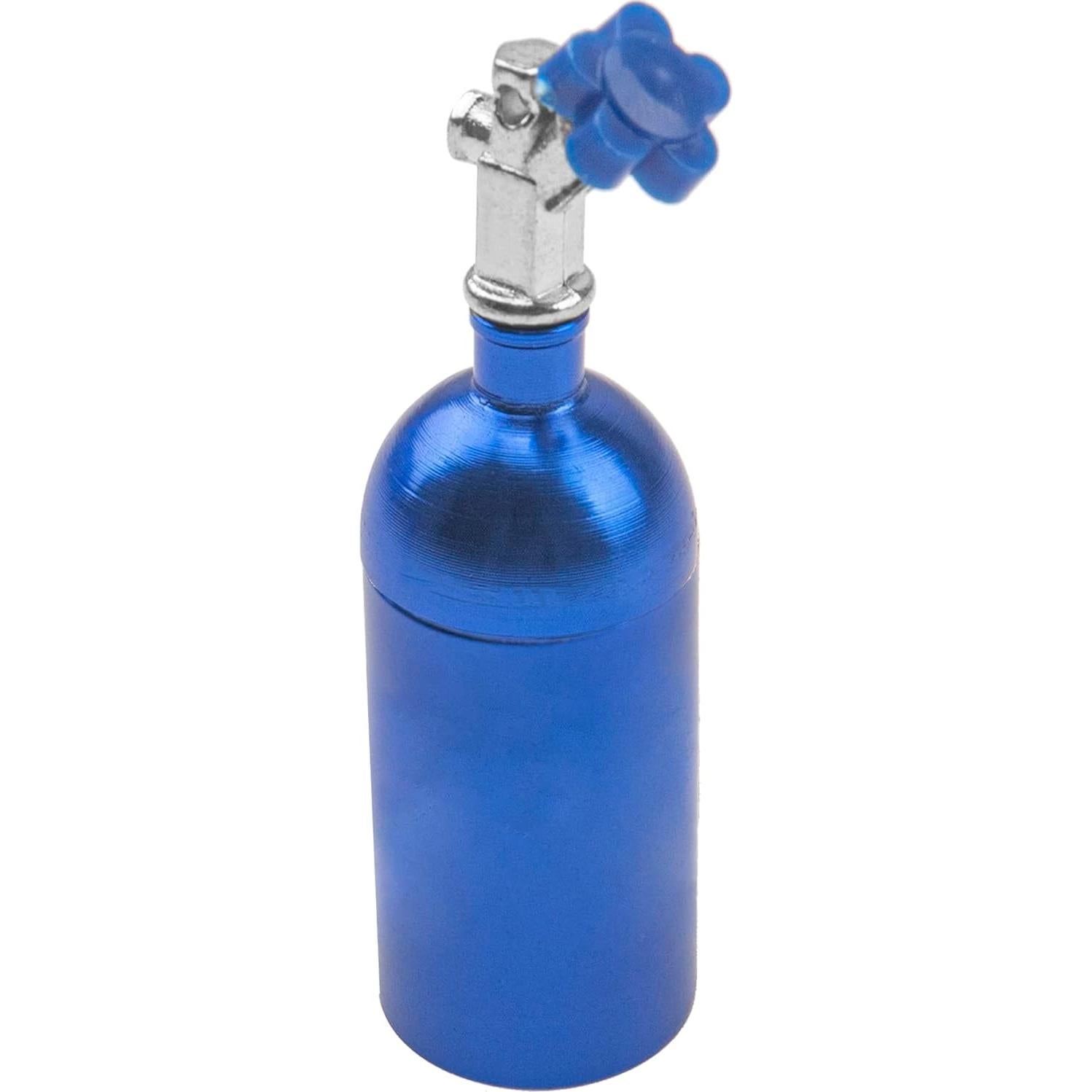 2 Piezas Decoración Botella Nitrógeno RC HIRCQOO 1/10 Azul
