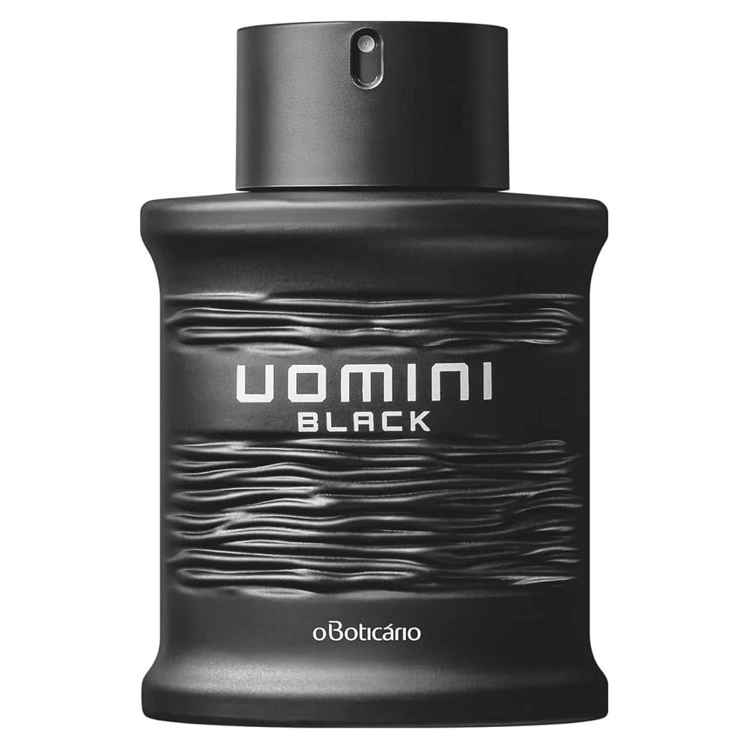 Colonia UOMINI BLACK O BOTICARIO 100ml Fragancia Amaderada