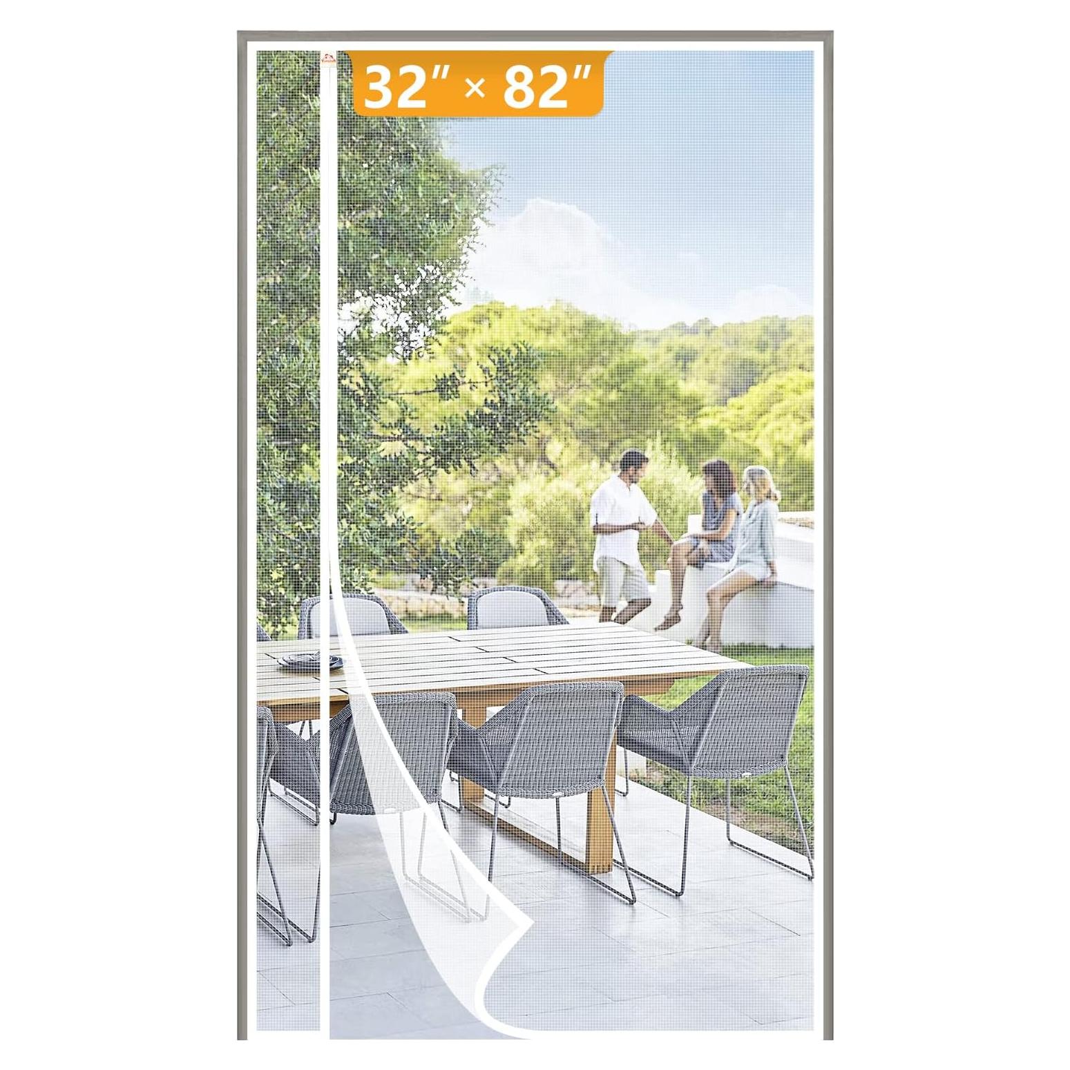 Puerta Pantalla Magnética Yotache 34x83 cm Reversible