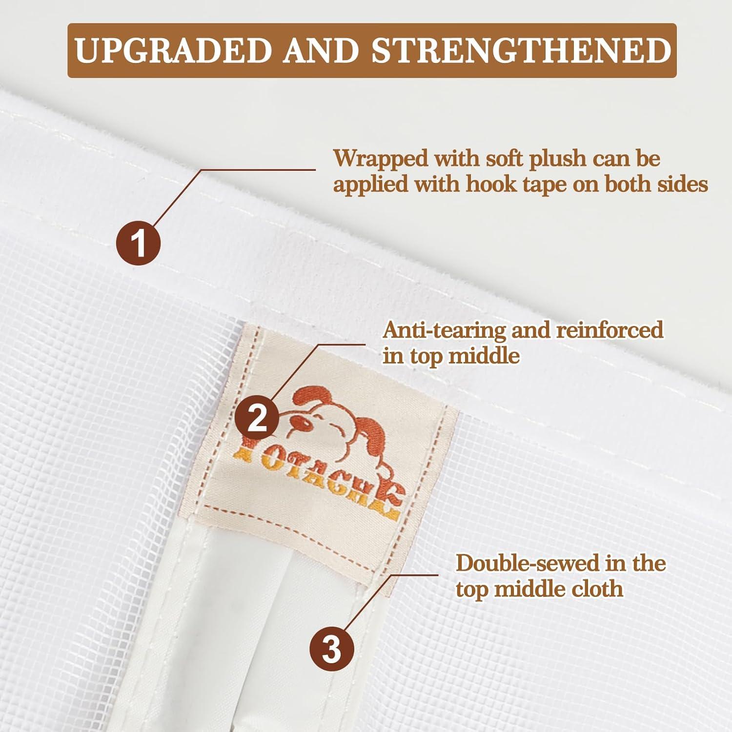 Puerta Pantalla Magnética Yotache 34x83 cm Reversible