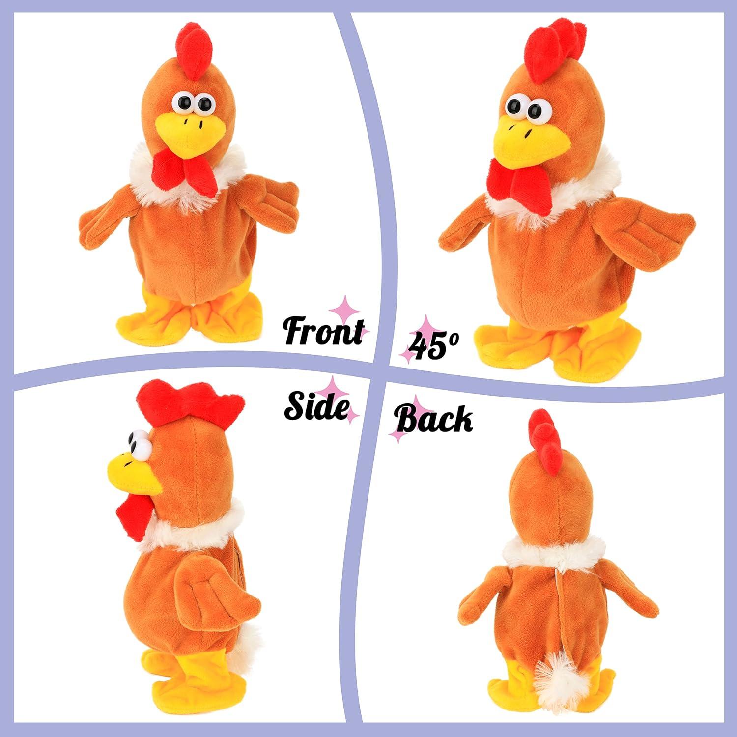 Pollo Hablante Interactivo Hopearl 22.86 cm para Niños