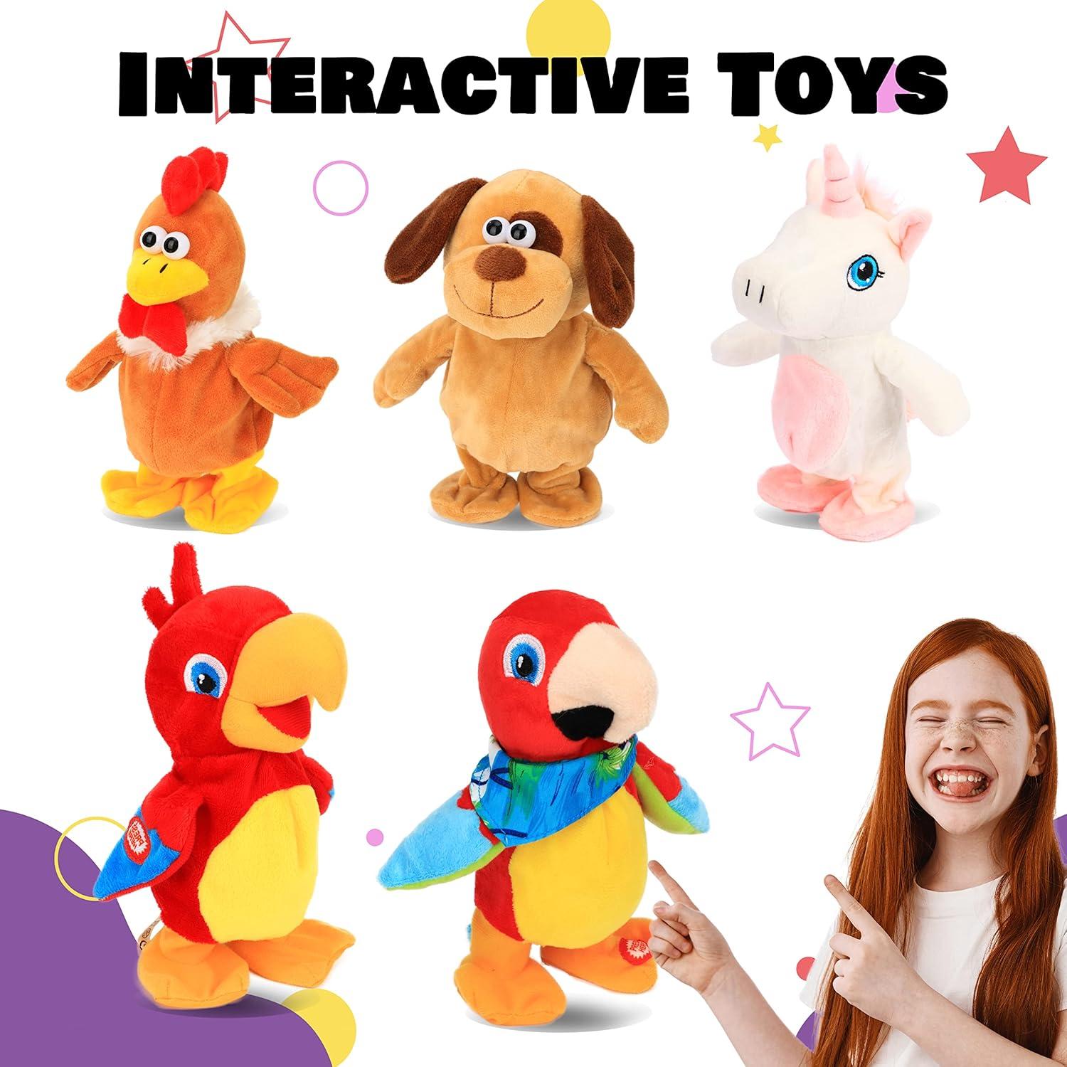 Pollo Hablante Interactivo Hopearl 22.86 cm para Niños