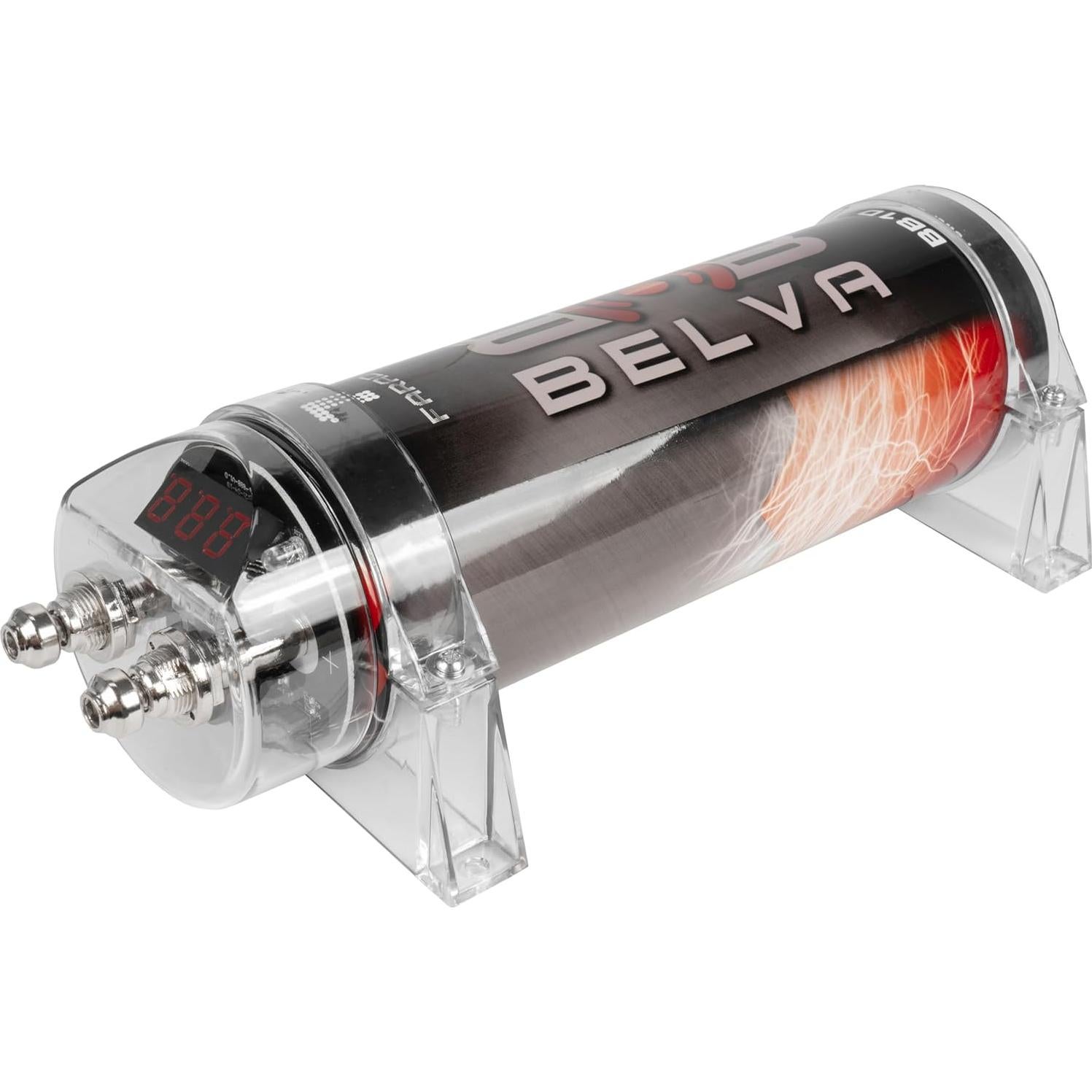 Capacitor de Potencia Belva BB1D 1.0 Farad para Audio Automotriz