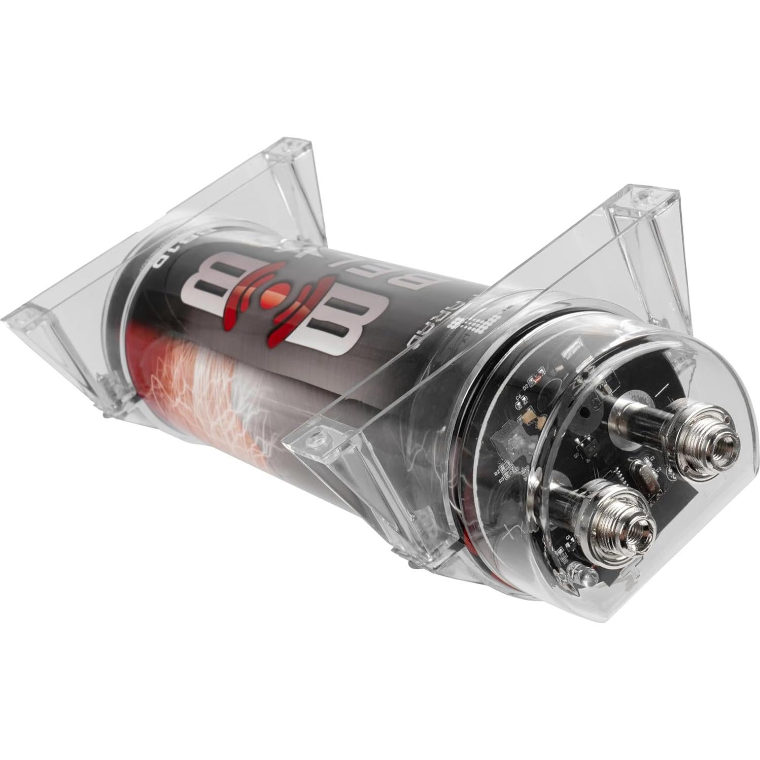 Capacitor de Potencia Belva BB1D 1.0 Farad para Audio Automotriz