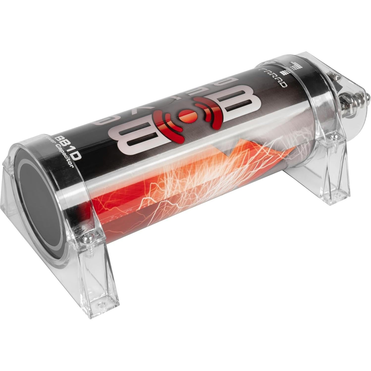 Capacitor de Potencia Belva BB1D 1.0 Farad para Audio Automotriz