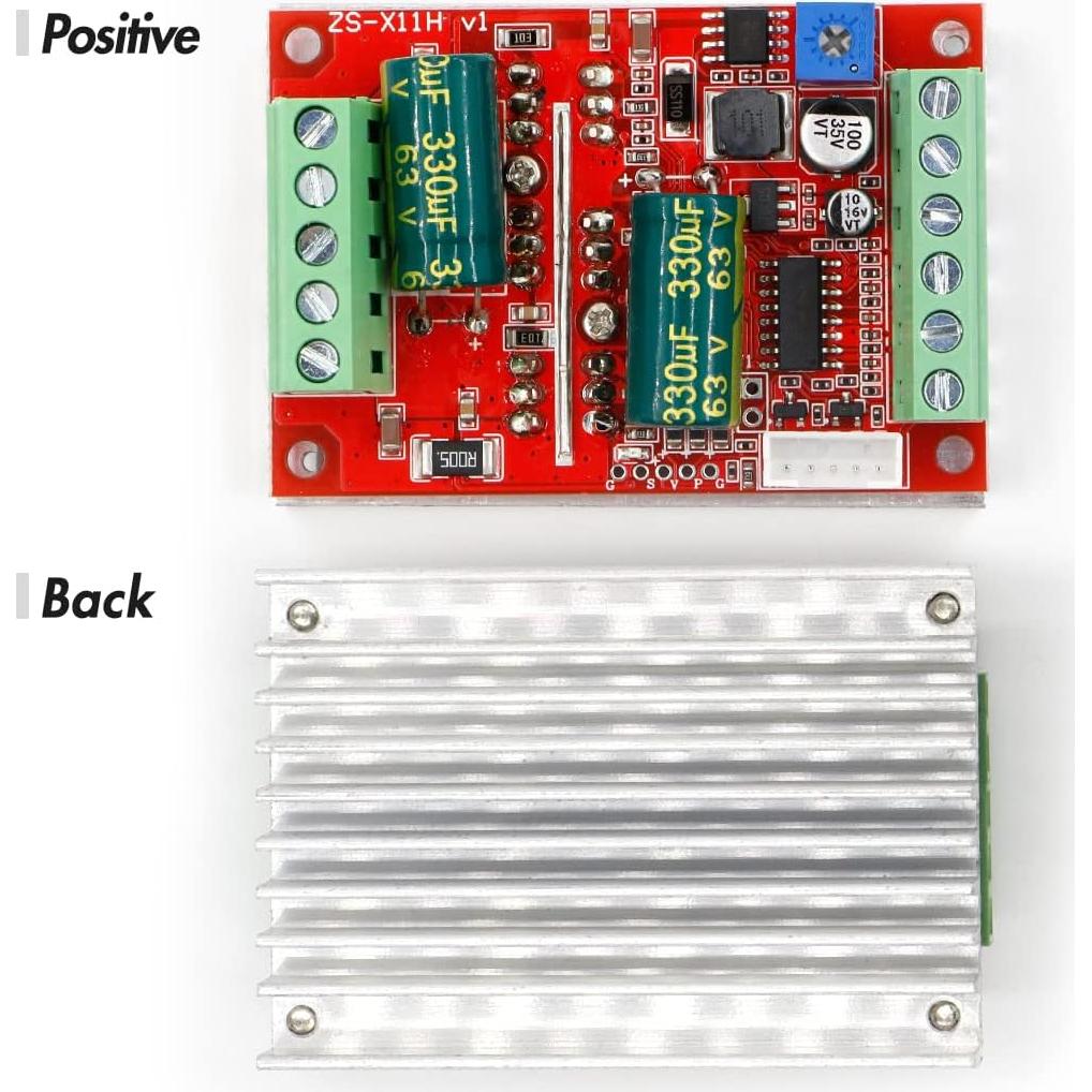 Controlador de Motor Eléctrico Sin Escobillas RioRand 350W 6-60V