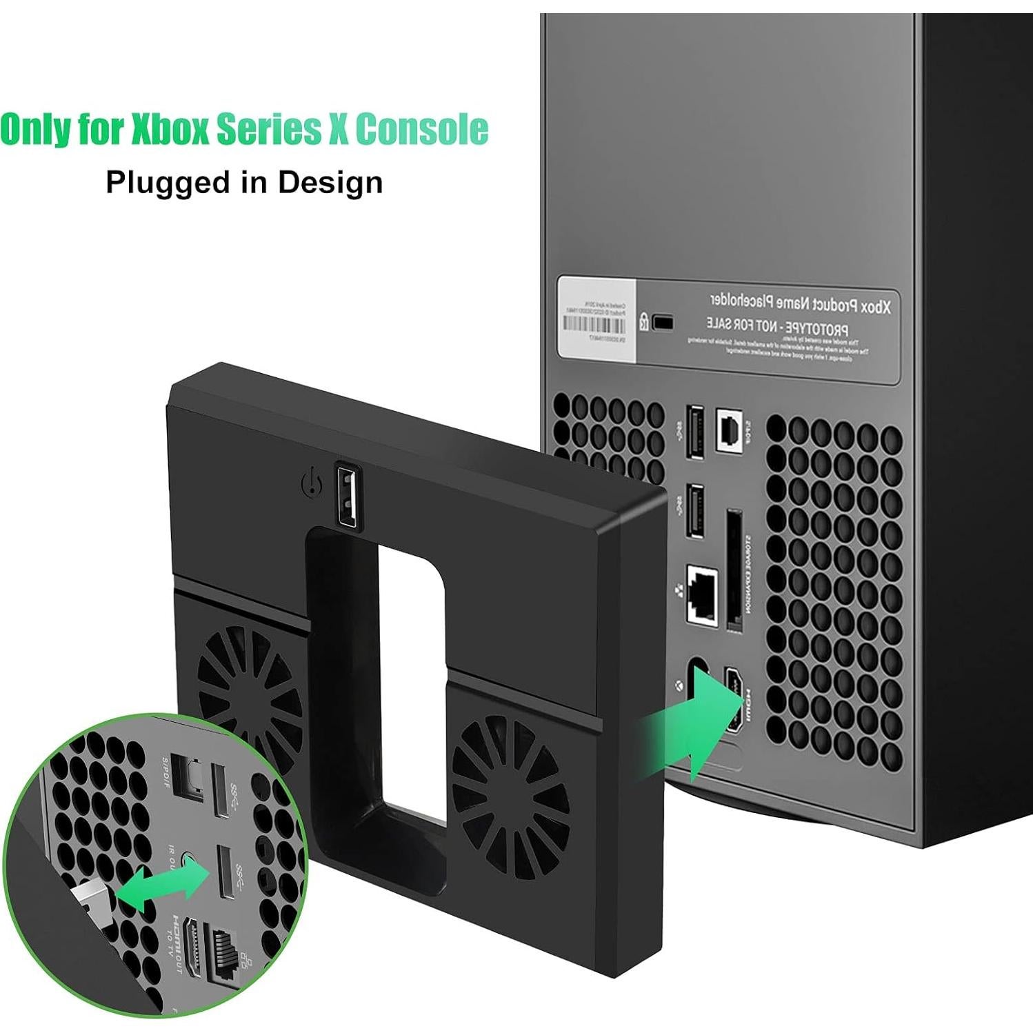 Ventilador de Enfriamiento Linkstyle para Xbox Series X USB