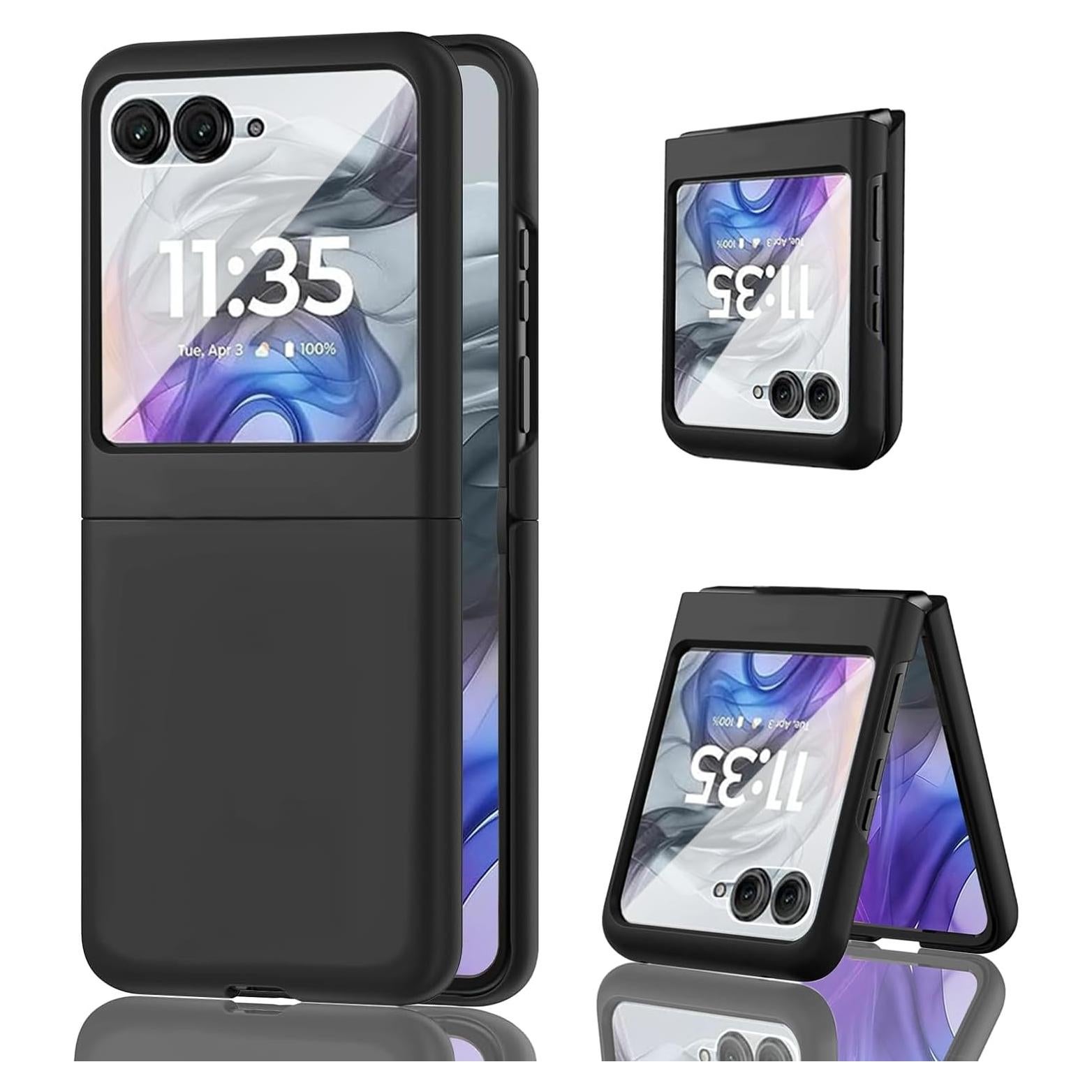 Funda Protectora Astter para Motorola Razr 2025 - Negro