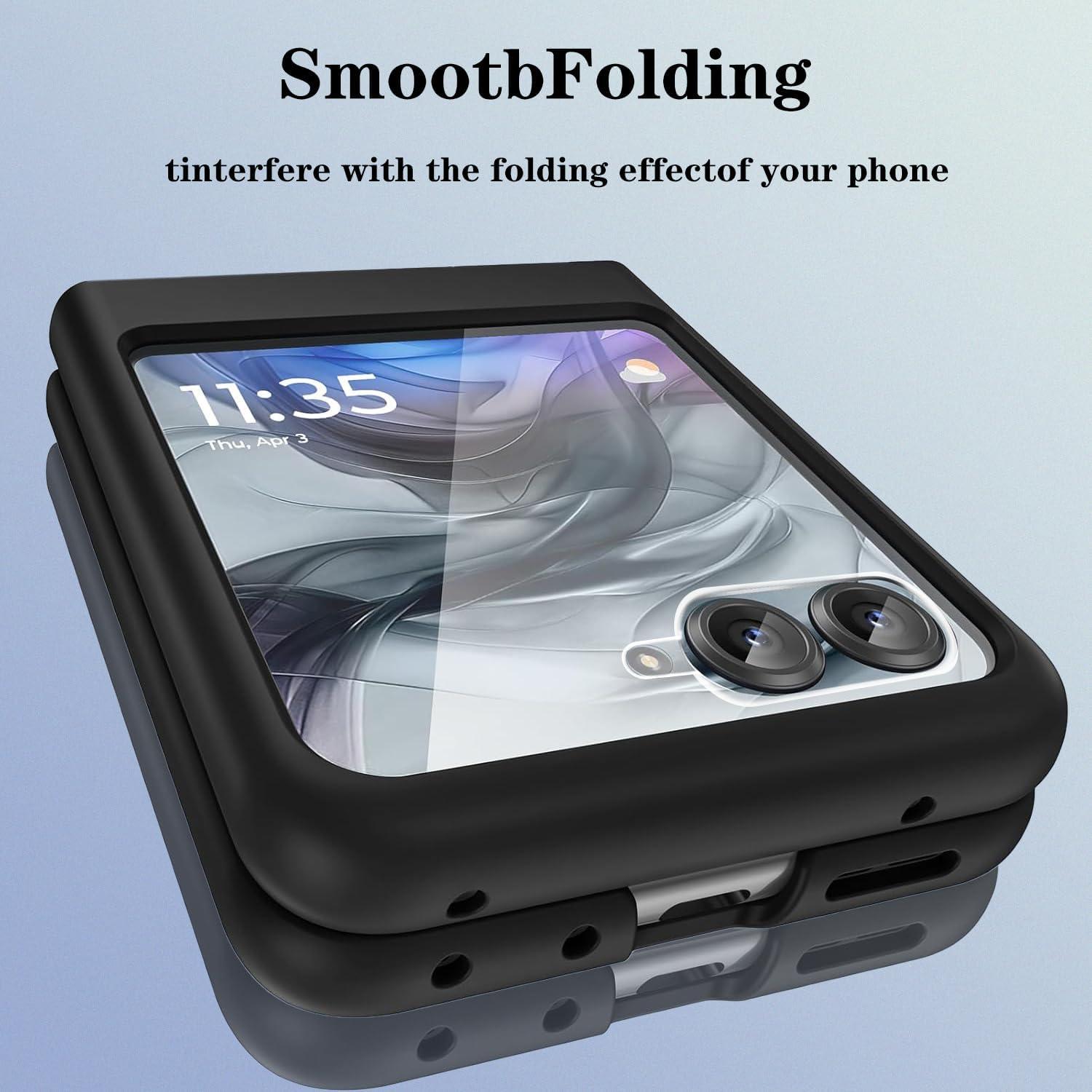 Funda Protectora Astter para Motorola Razr 2025 - Negro