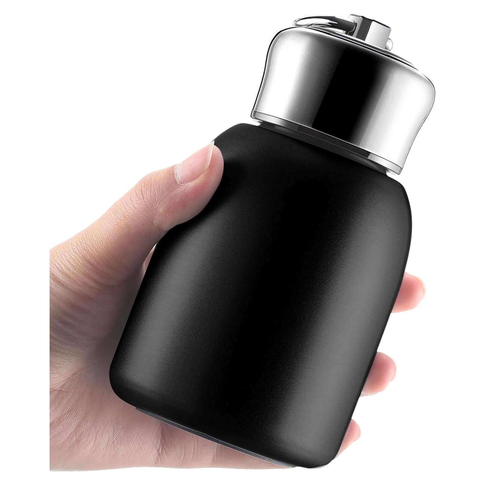 Botella de Agua Aislada Mifoci 300ml Acero Inoxidable Negra