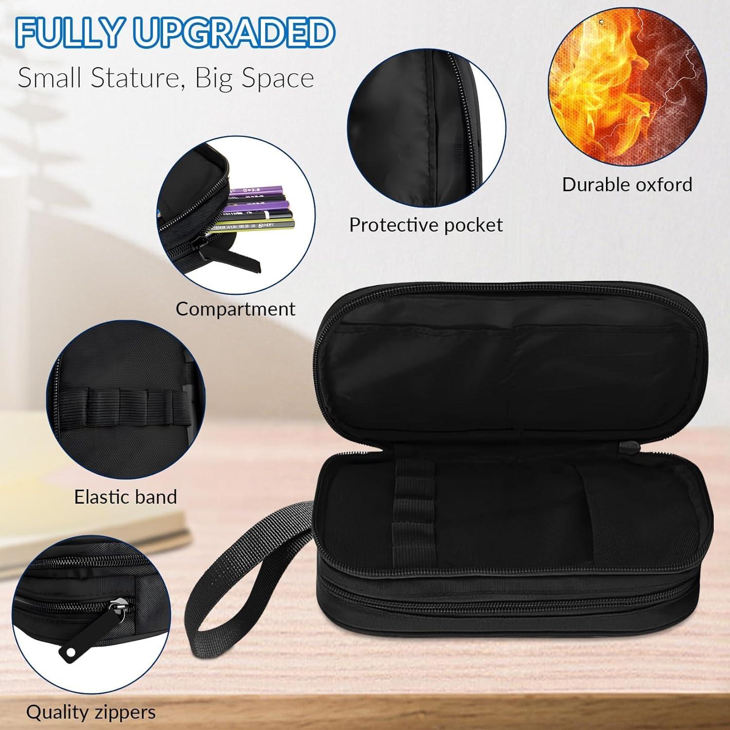 Estuche Grande para Niños TILYTADLY Fútbol Americano 24x14.6 cm