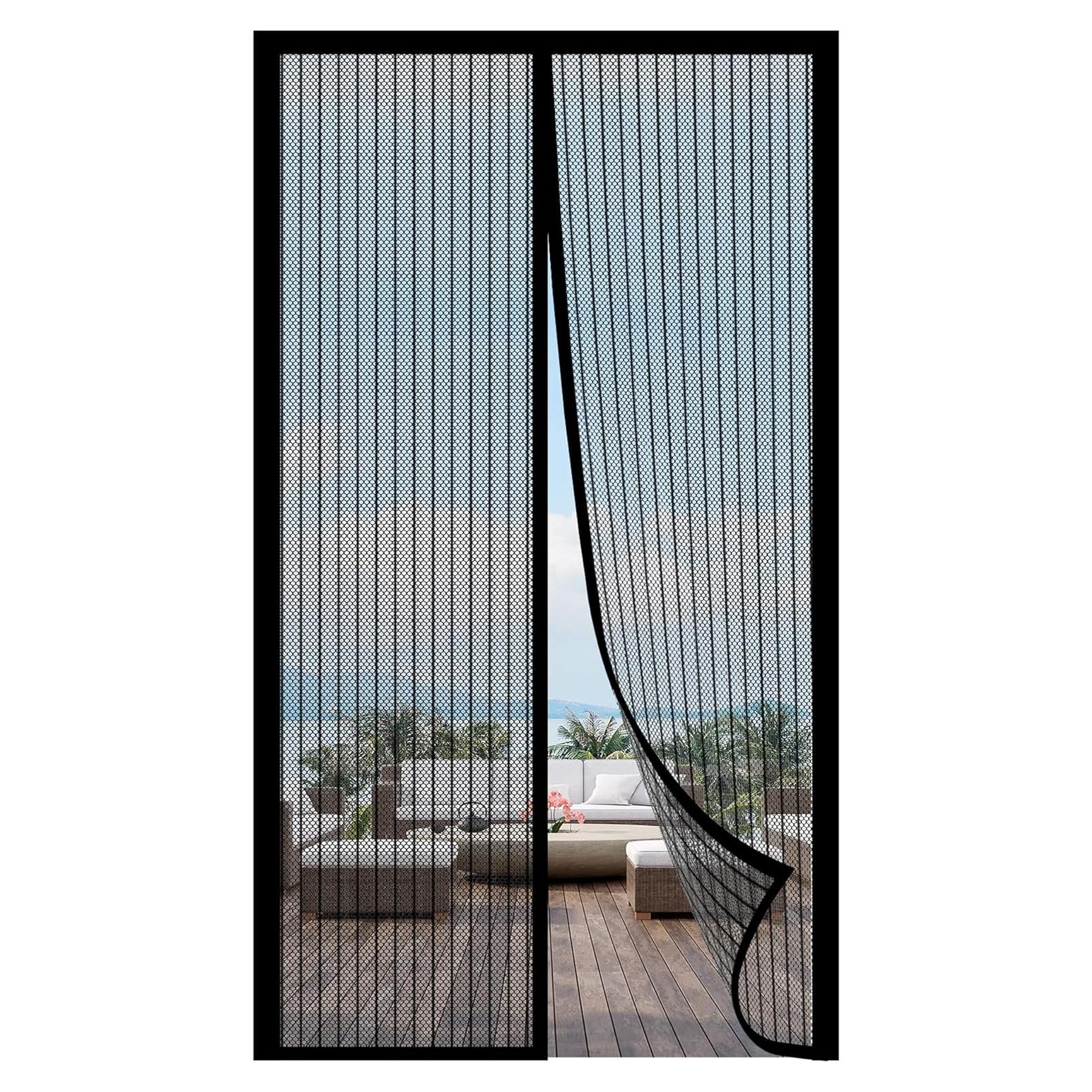 Puerta de Pantalla Magnética LIAMST 76x203 cm Resistente