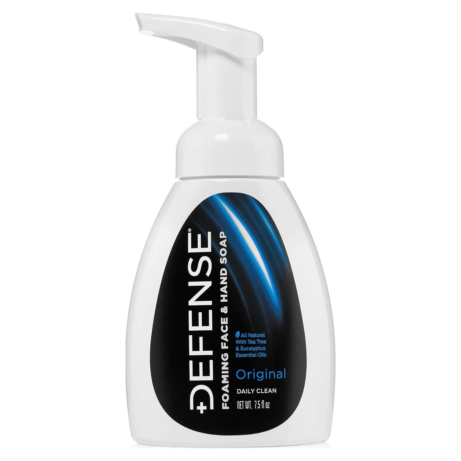 Jabón Espumoso Líquido Defense 226g con Aceite de Árbol de Té
