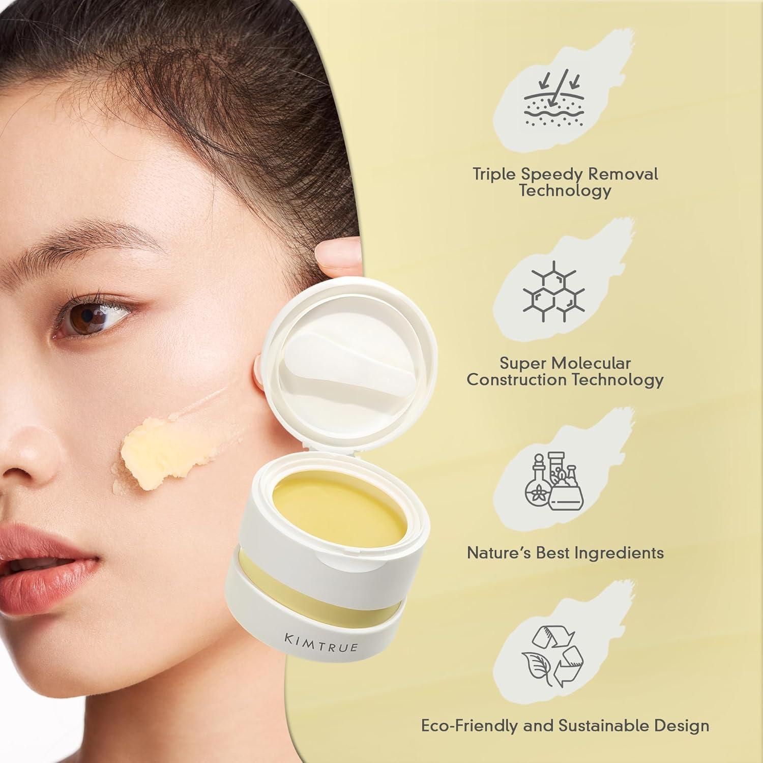 Bálsamo Limpiador Facial Kimtrue 95.7 g - Desmaquillante Hidratante