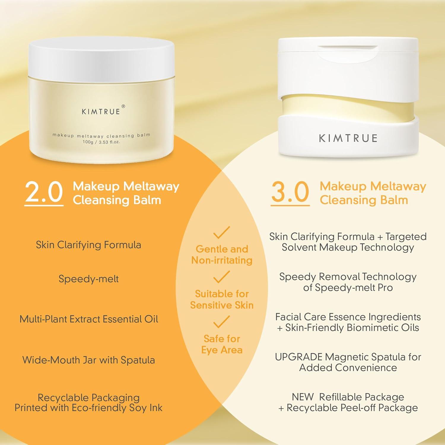 Bálsamo Limpiador Facial Kimtrue 95.7 g - Desmaquillante Hidratante