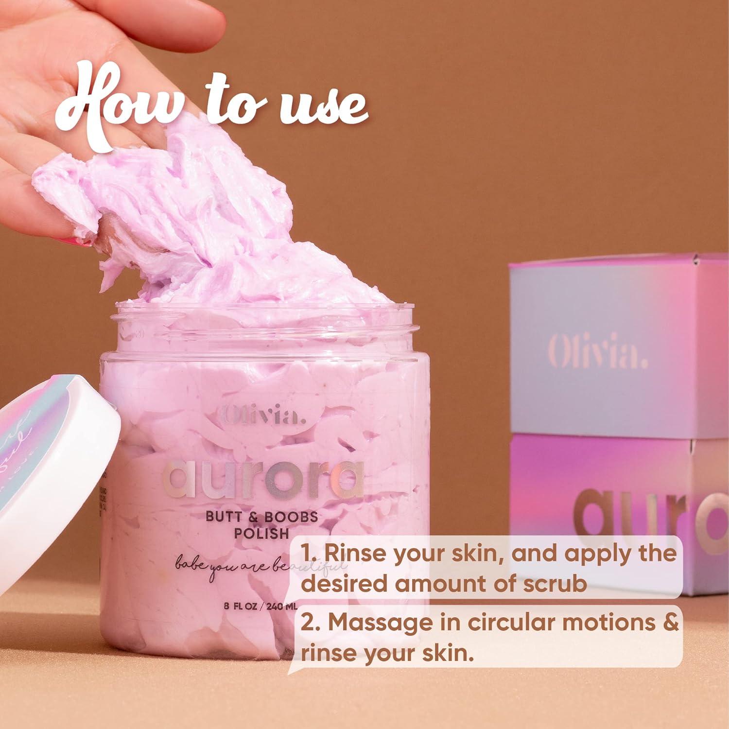 Exfoliante Corporal Natural Olivia Beauty 200 ml - Piel Sensible